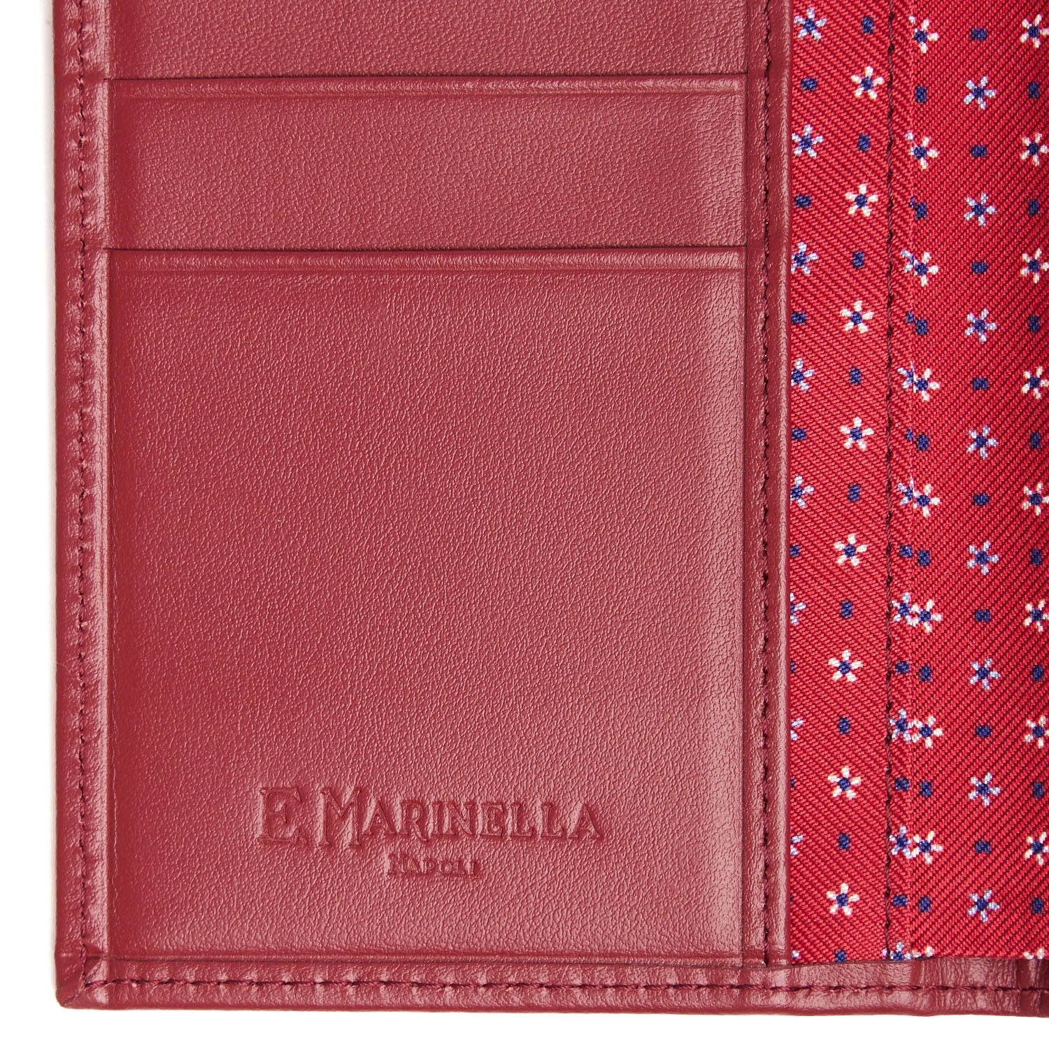 RED VERTICAL WALLET