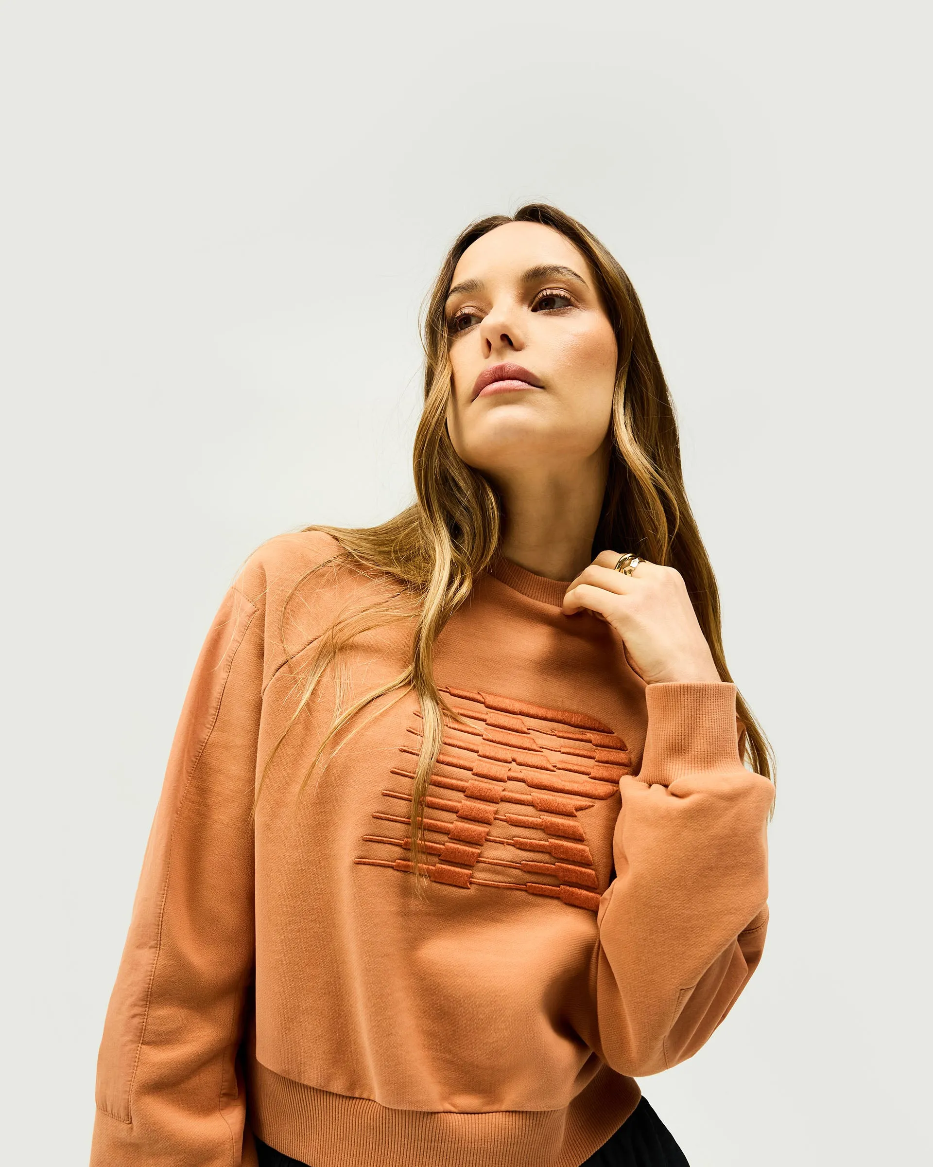 Reverse Long Sleeve Top - Sienna