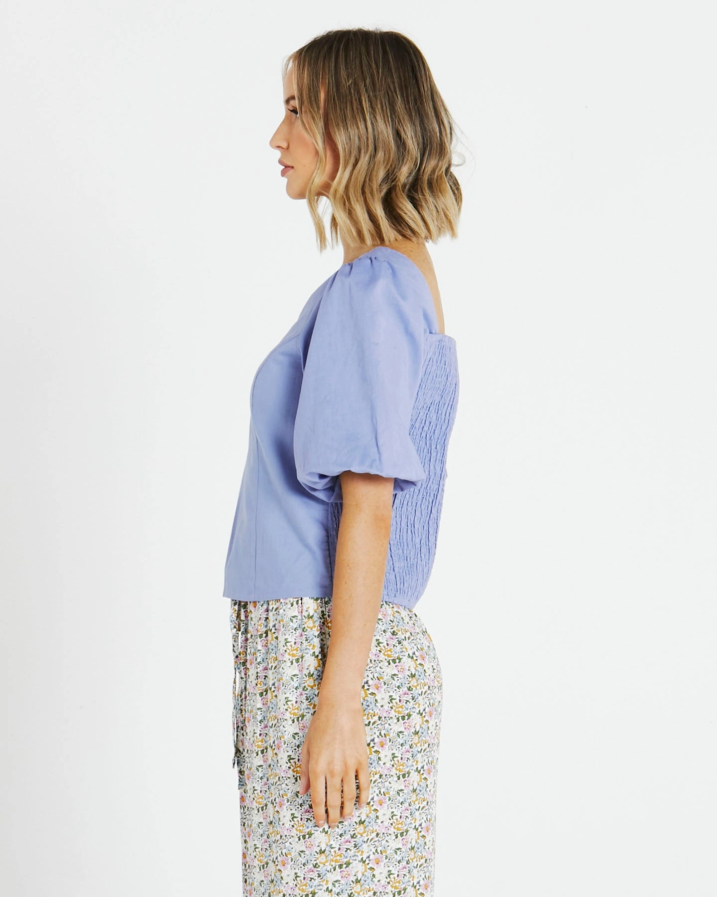 Sass Adriana Top Cornflower Blue