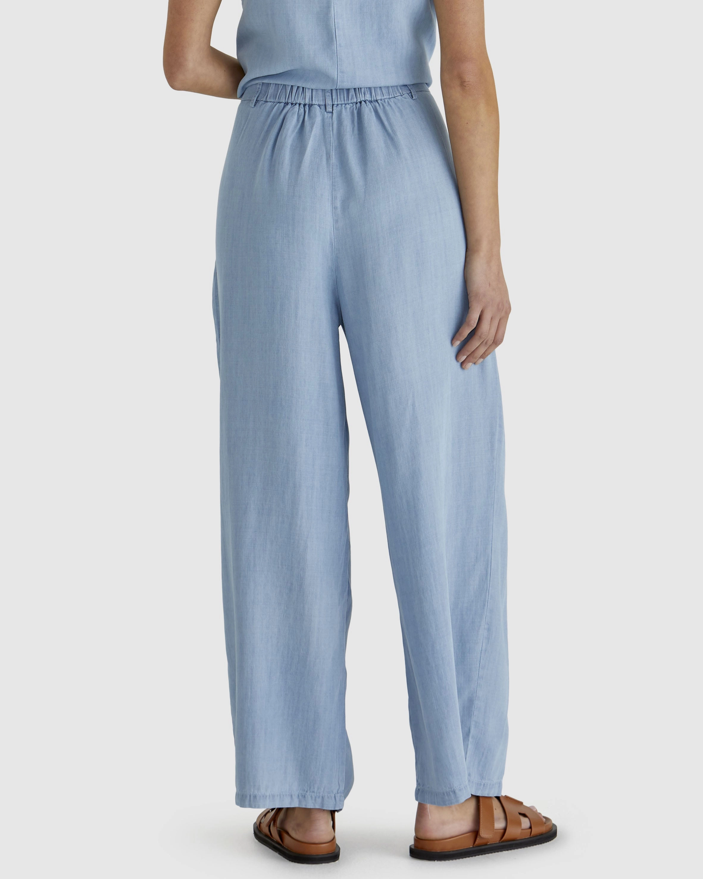 Sass Rye Pant Chambray