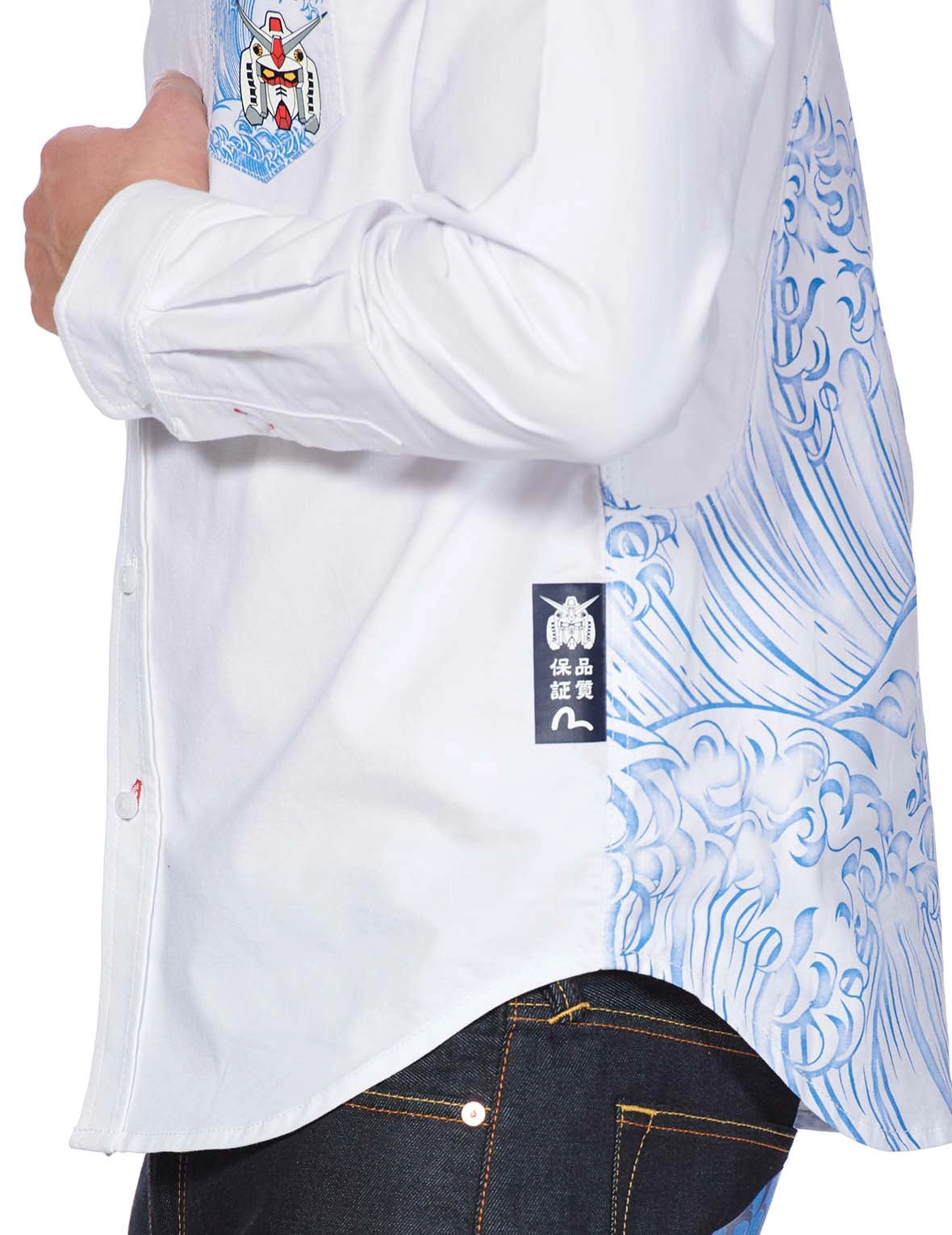 Seagull-inserted RX-78-2 GUNDAM Printed Shirt