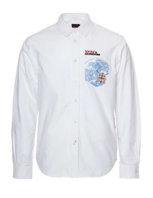 Seagull-inserted RX-78-2 GUNDAM Printed Shirt