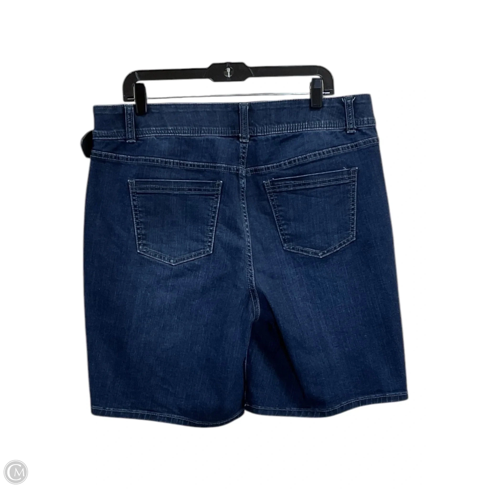 Shorts By Lane Bryant In Blue Denim, Size: 16