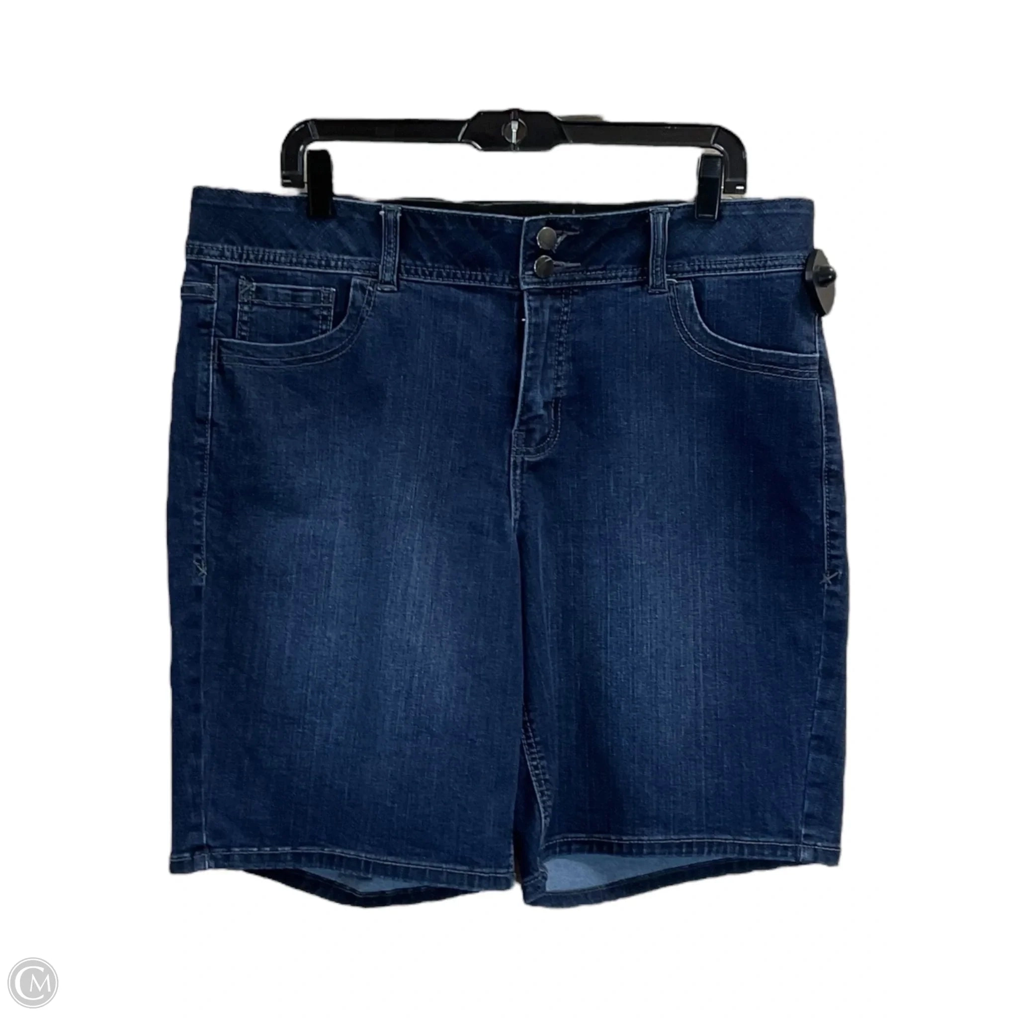 Shorts By Lane Bryant In Blue Denim, Size: 16