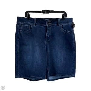 Shorts By Lane Bryant In Blue Denim, Size: 16
