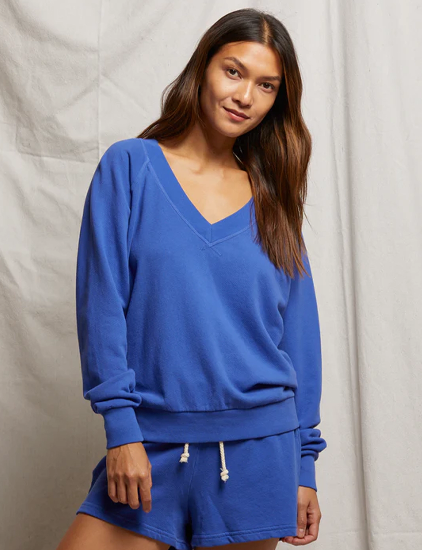 Sinead Sweatshirt, Violet Blue