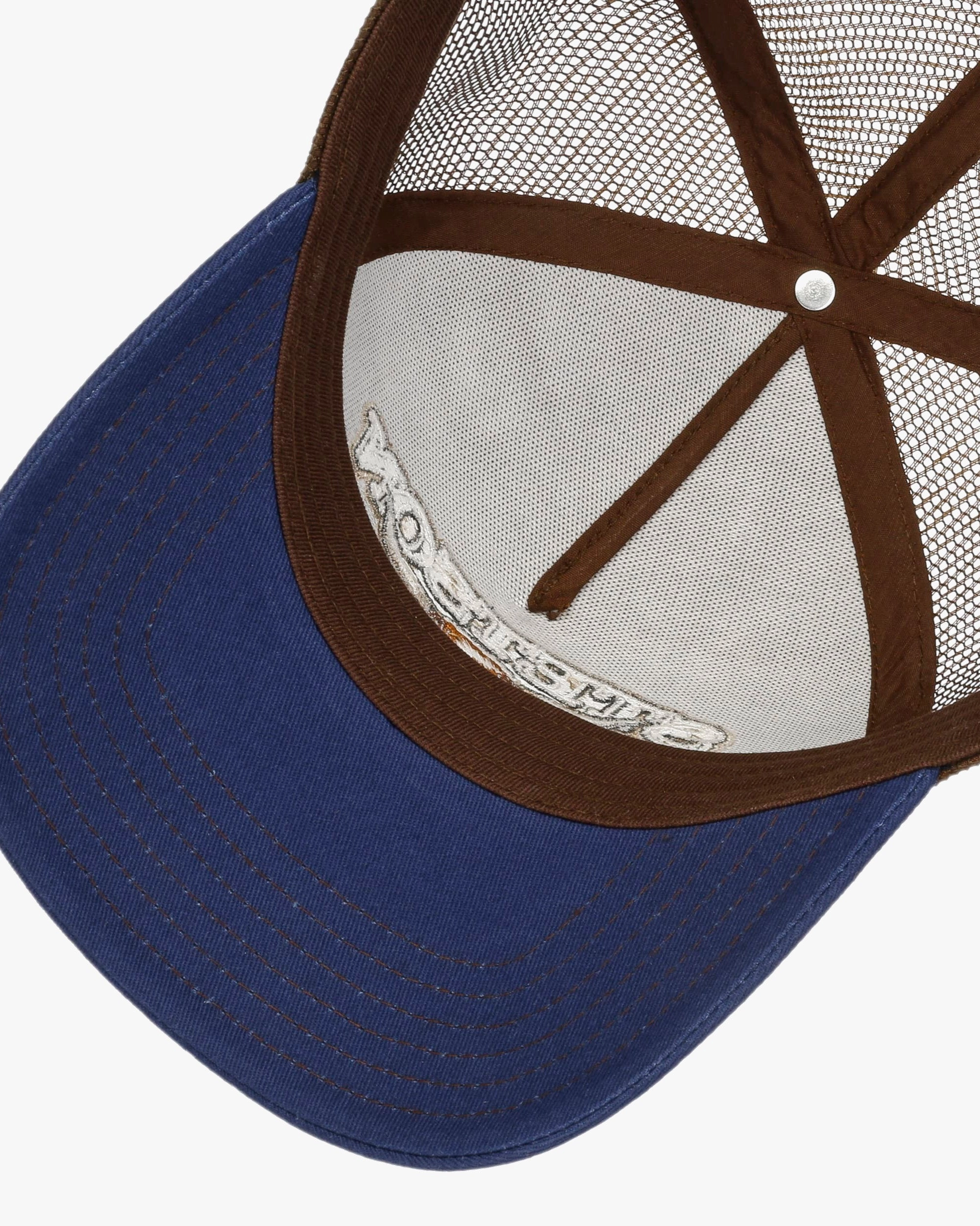 Stetson Bull Trucker Cap - Blue / Beige