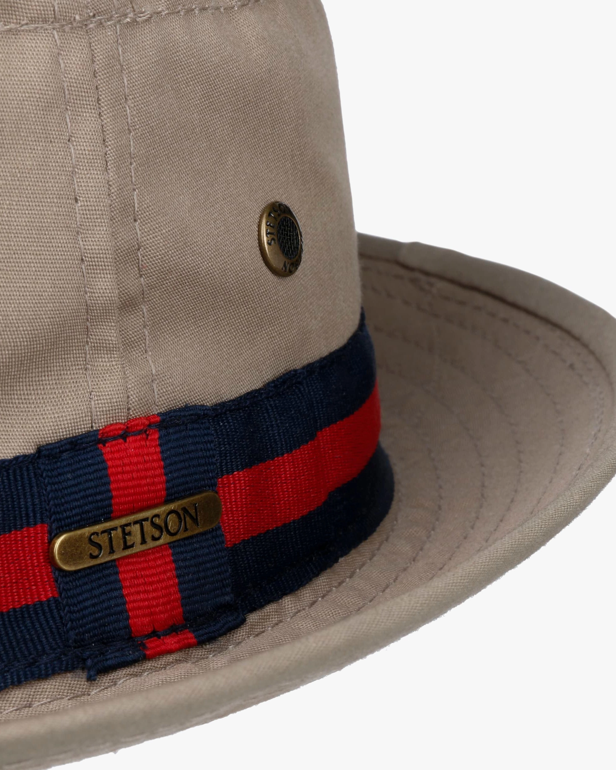 Stetson Pork Pie Hat - Beige