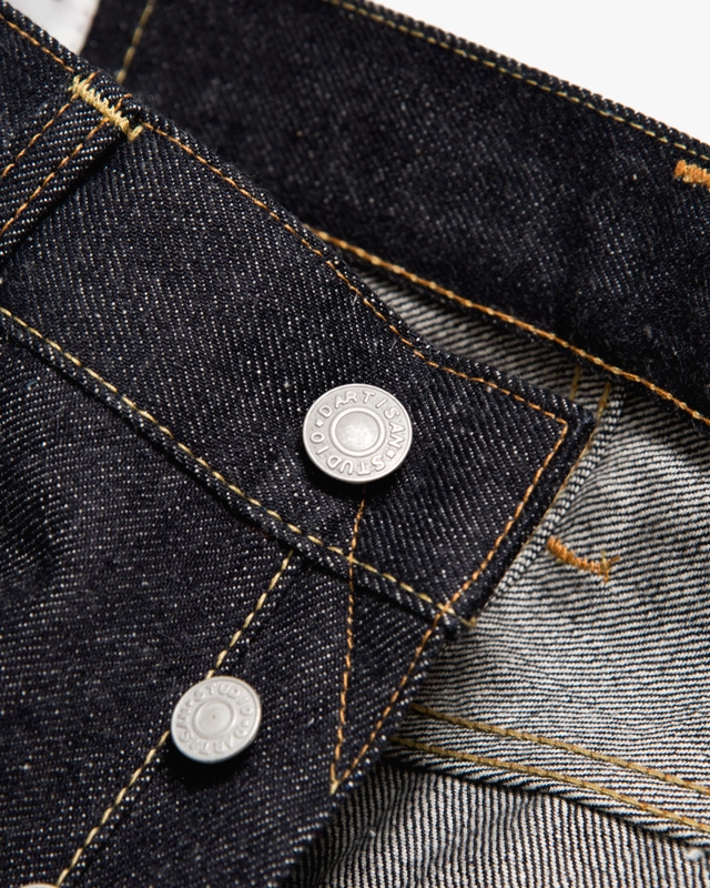 Studio D'Artisan SD-101 15oz Selvedge Regular Straight Mens Jeans - Onewash