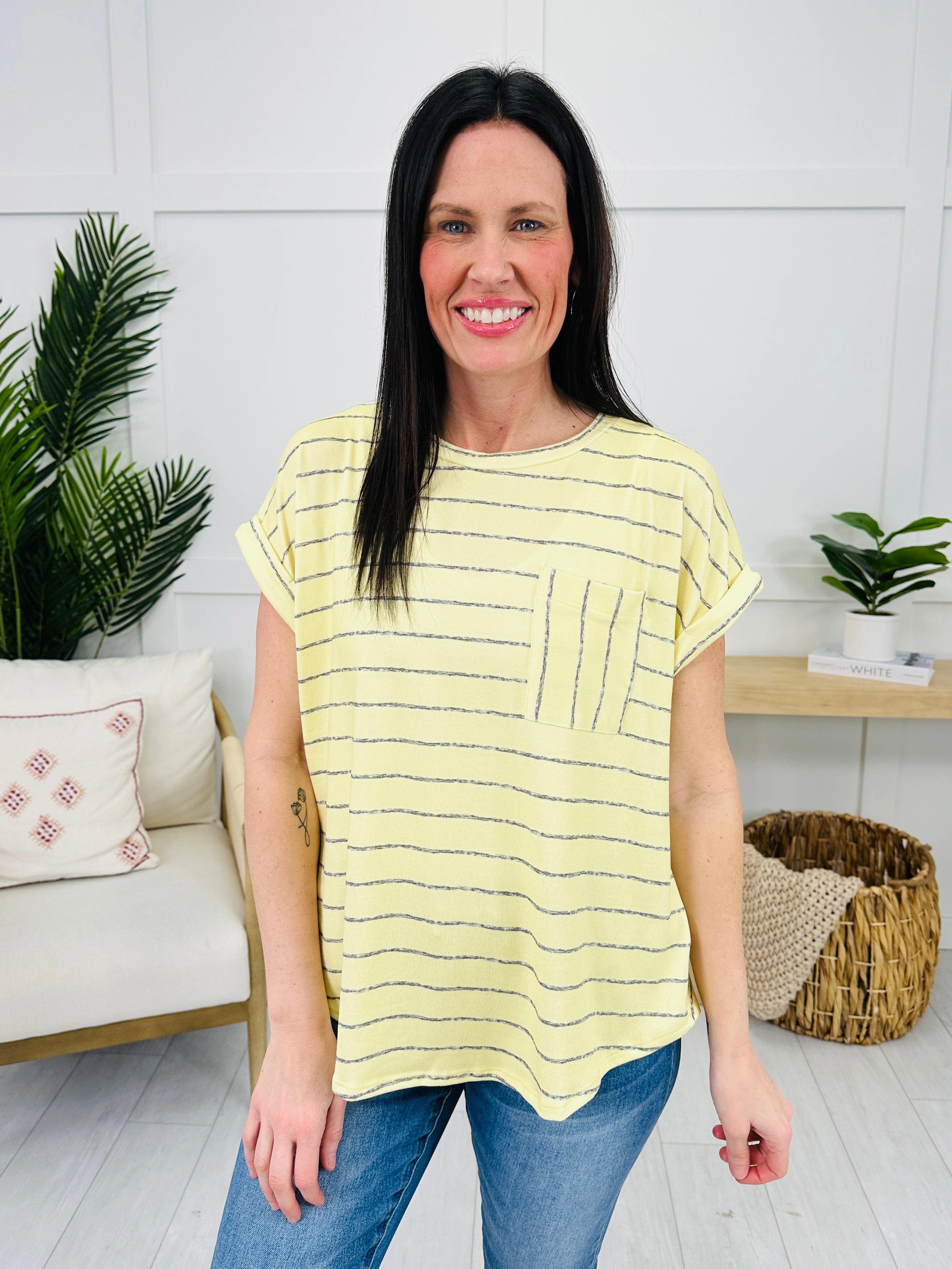 Sunbeam Stripes Top- Multiple Colors!