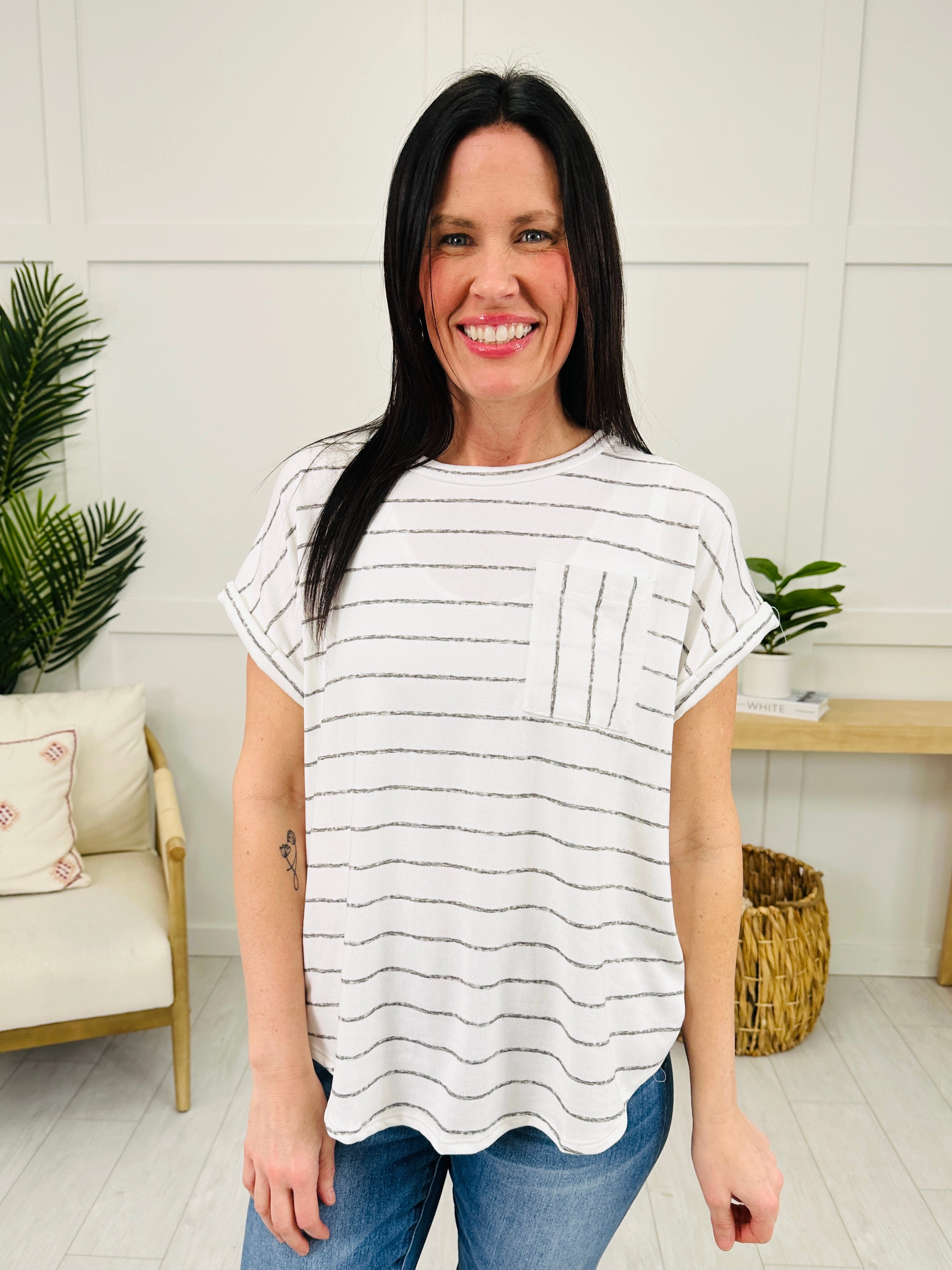 Sunbeam Stripes Top- Multiple Colors!