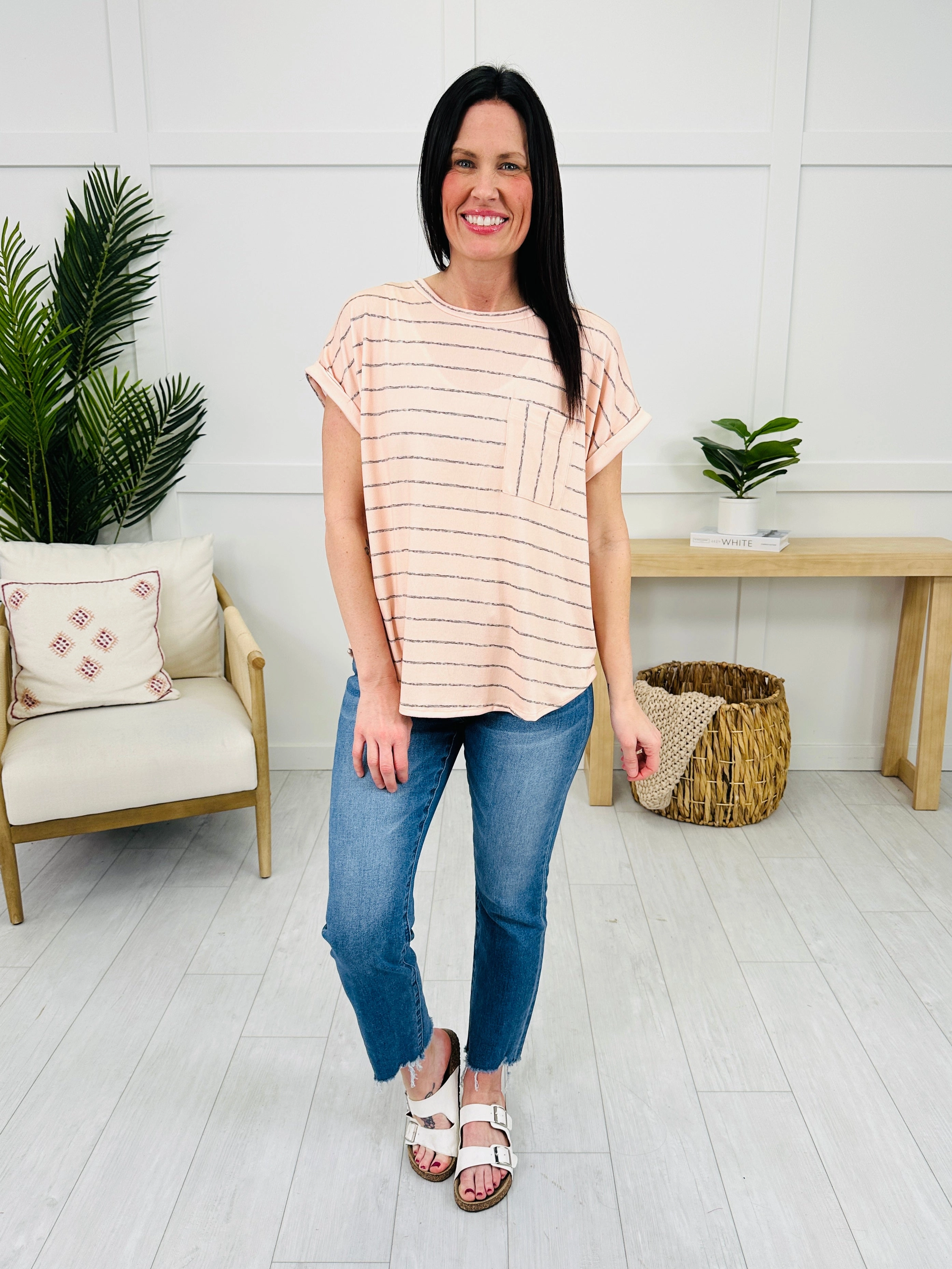 Sunbeam Stripes Top- Multiple Colors!