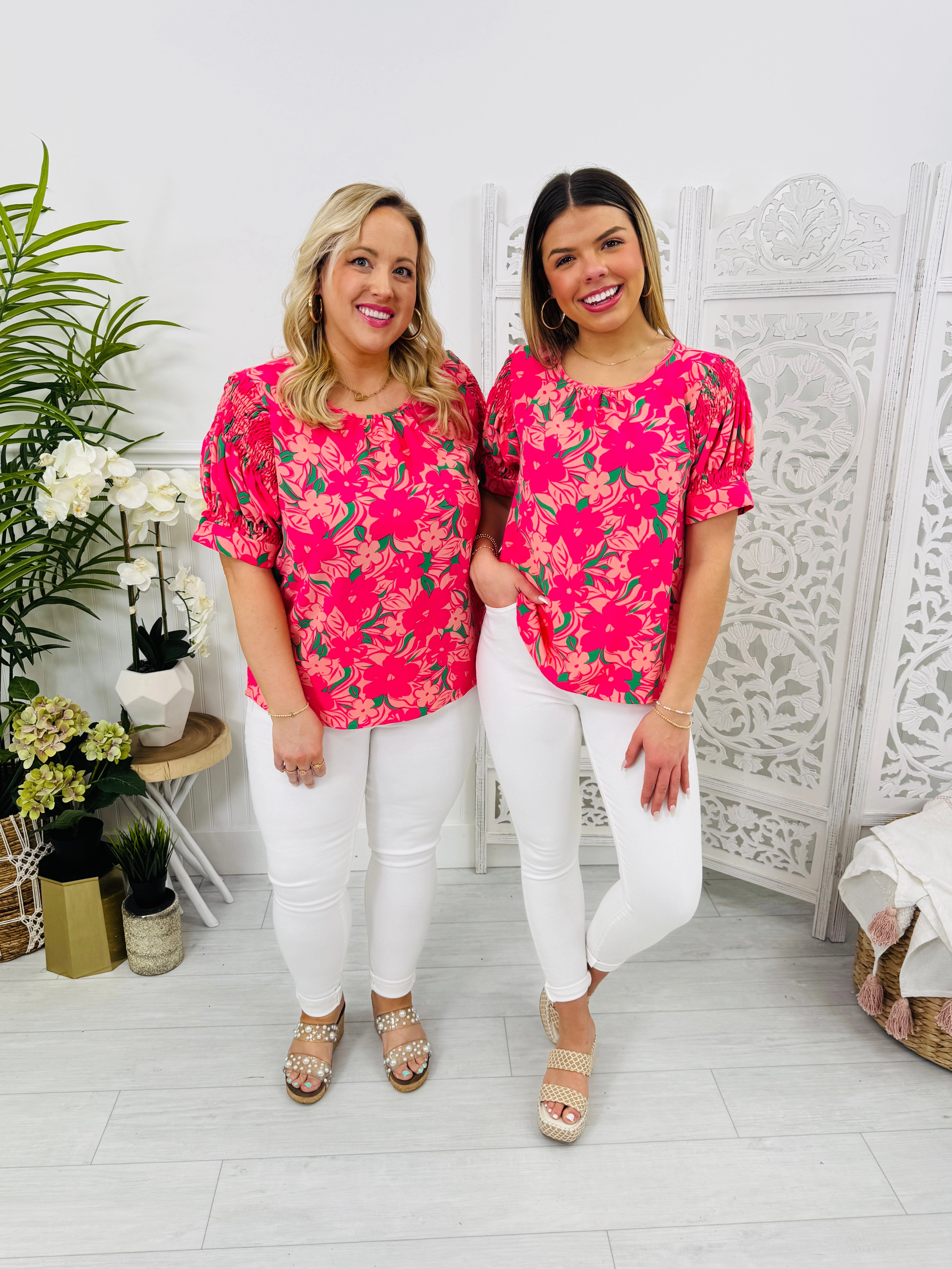 Sunday's Best Bloom Top