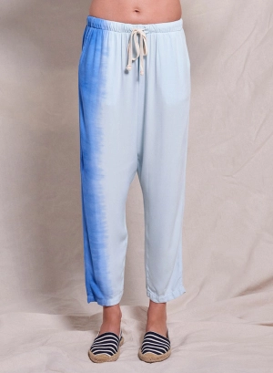 Sundry Tie Dye Pant in Blue Lagoon