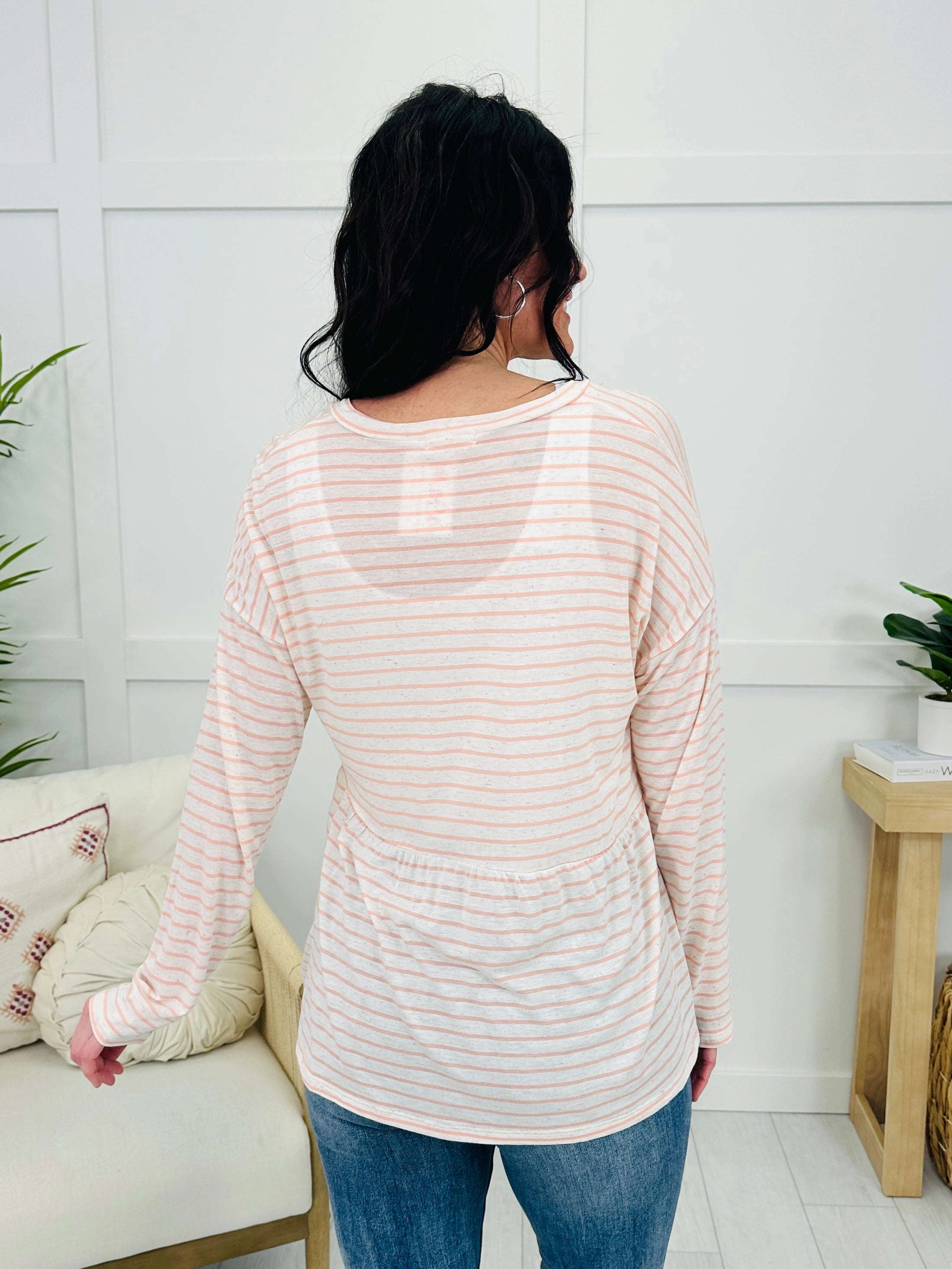 Sunlit Stripes Top
