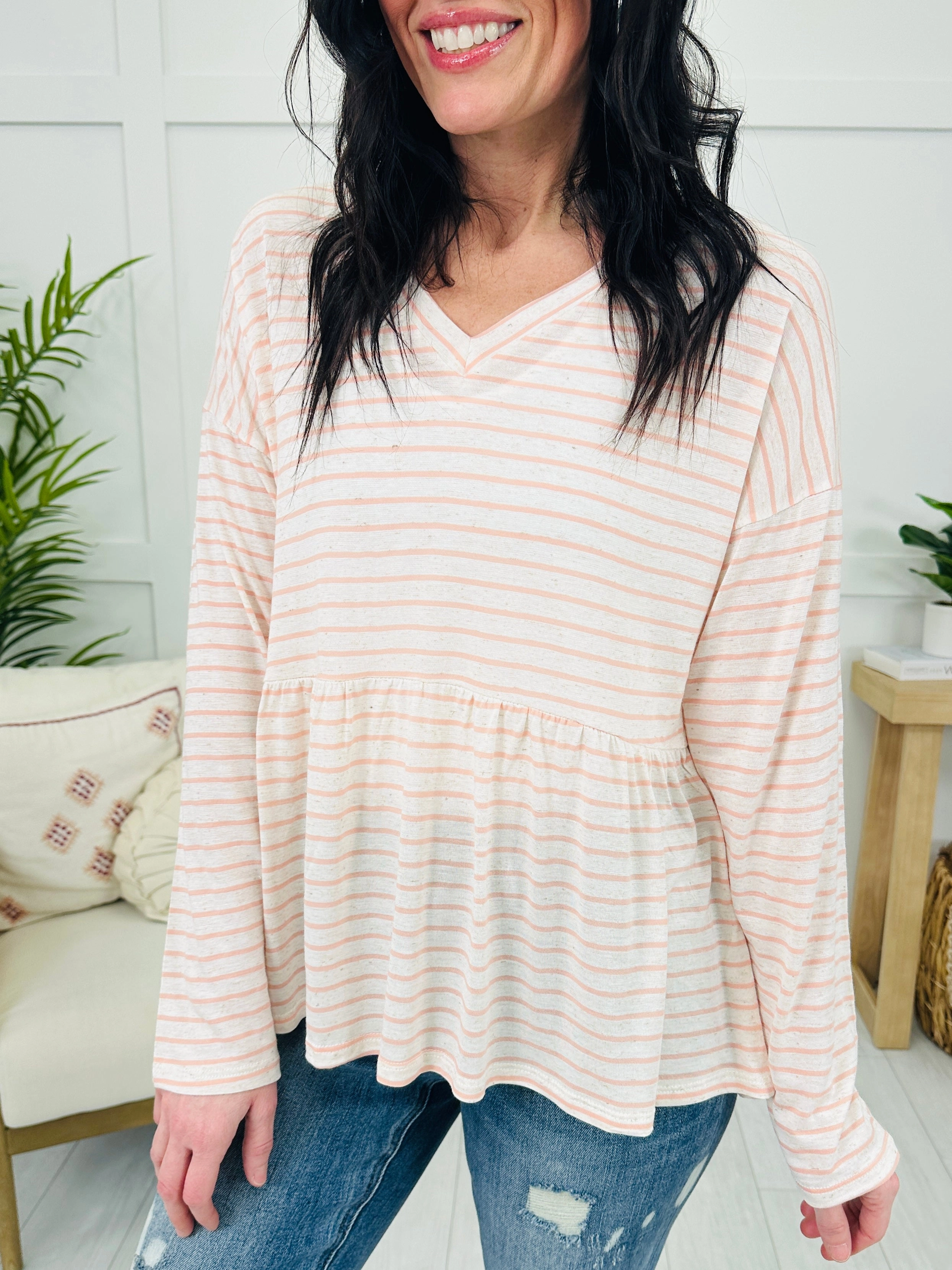 Sunlit Stripes Top