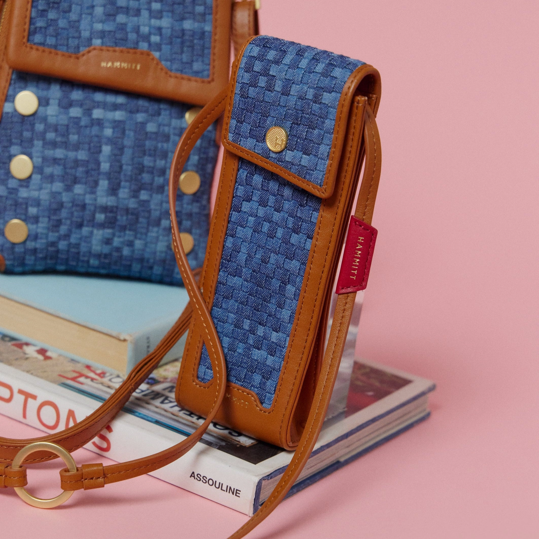 Sunny Carrier | Mosaic Denim/Brushed Gold