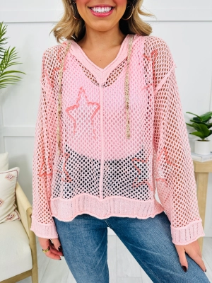 Supernova Spark Top In Baby Pink