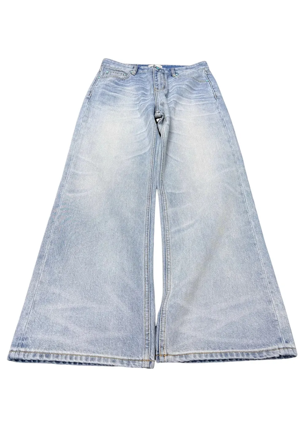 TBR-Turq-Wash A-Line Pants