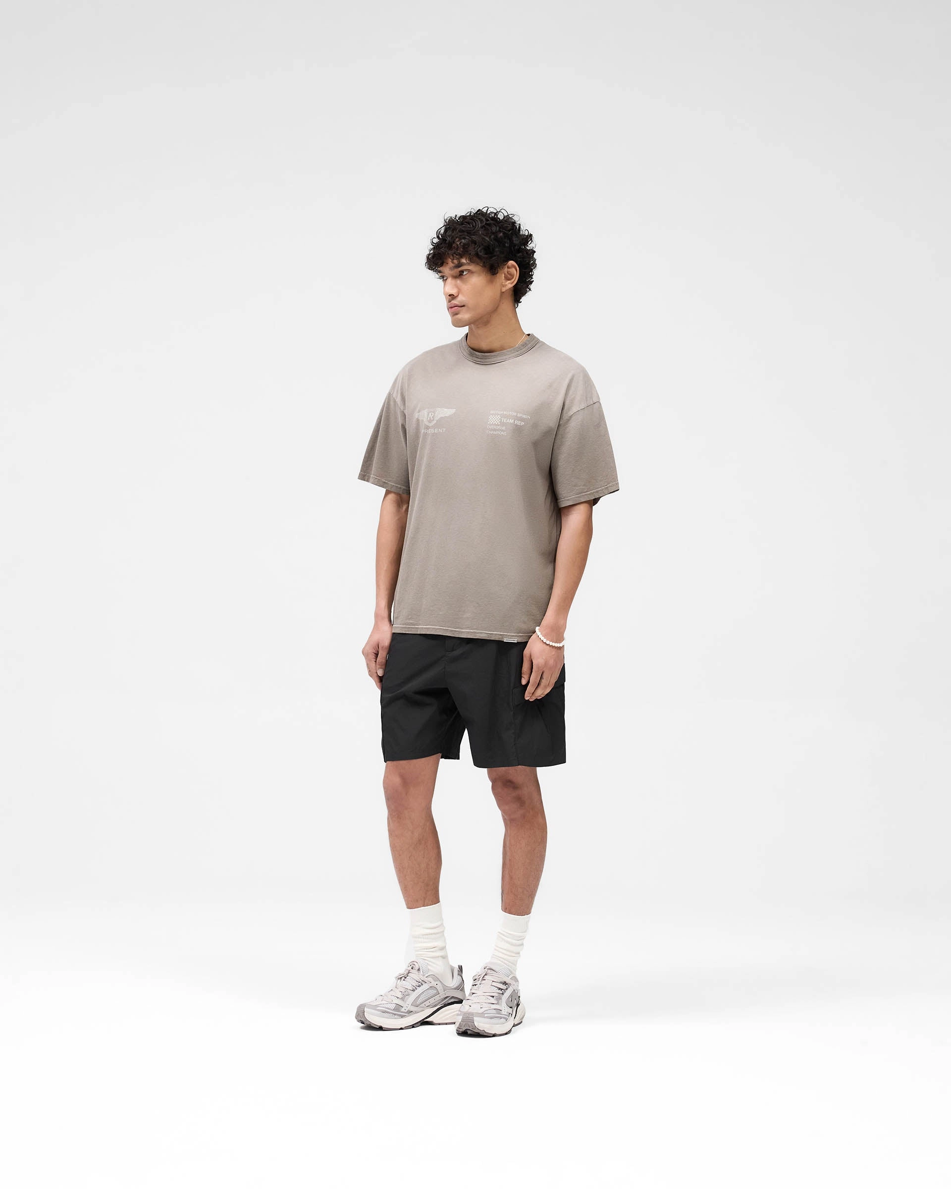 Tech Cargo Short - Jet Black