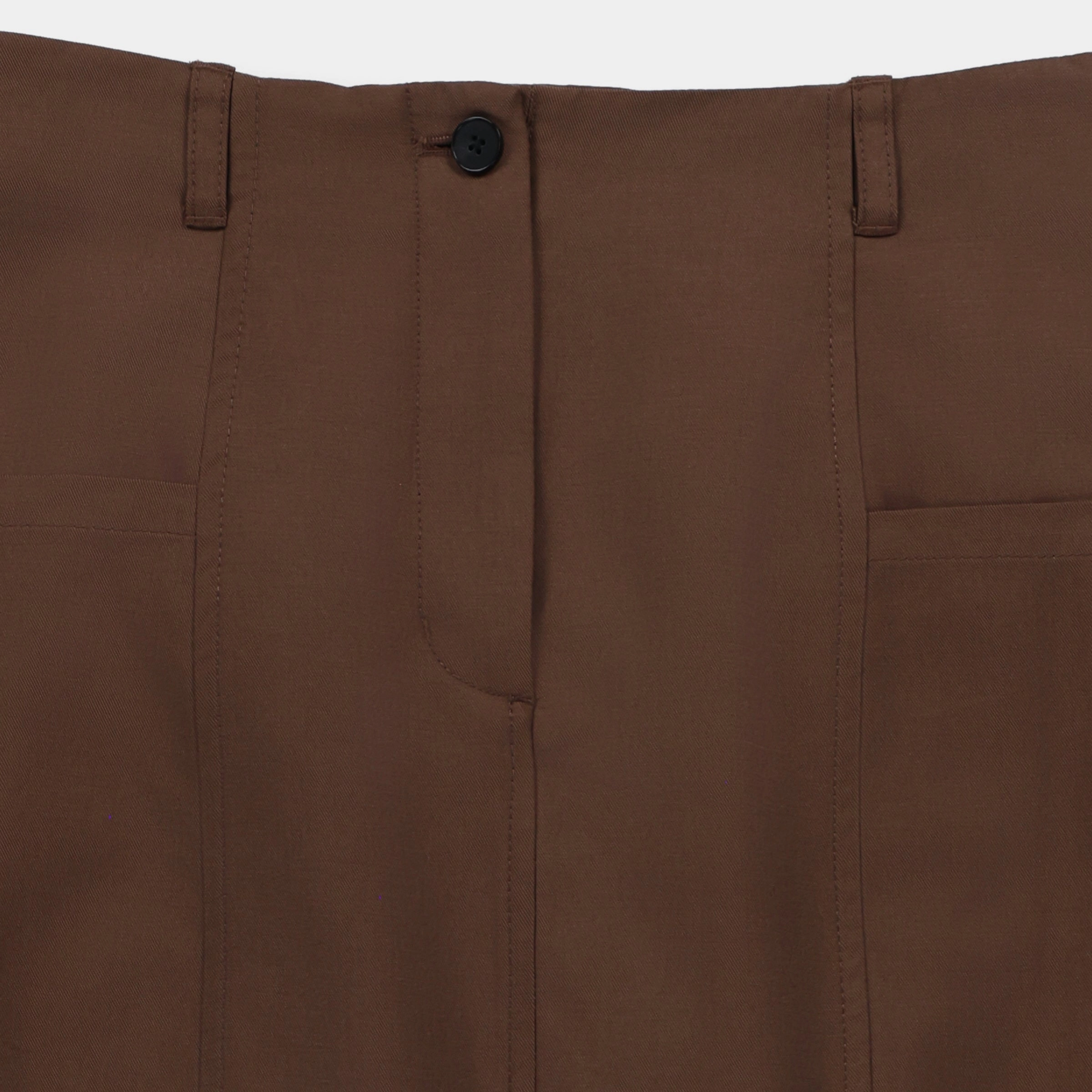 Tencel Cotton Midi Skirt