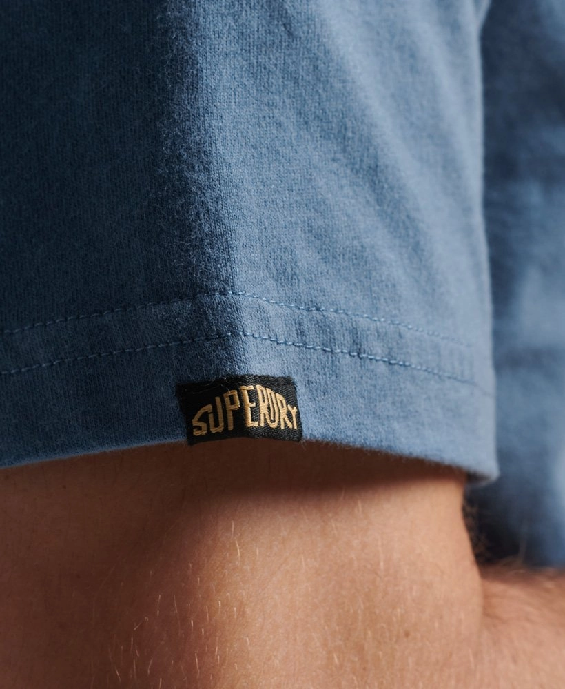 Terrain Logo Classic T Shirt | Wedgewood Blue