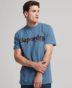 Terrain Logo Classic T Shirt | Wedgewood Blue
