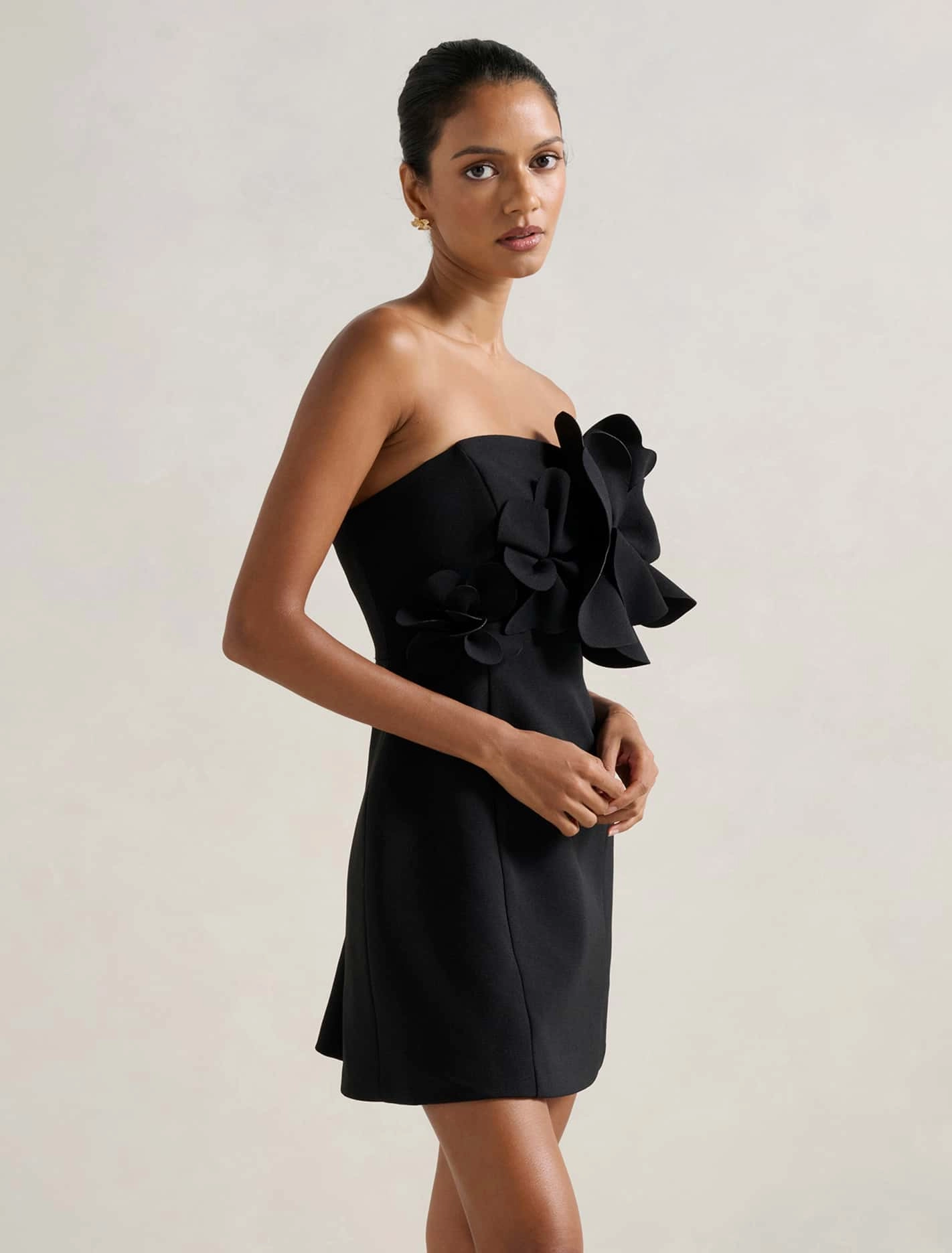 Tessa Petite Flower Mini Dress
