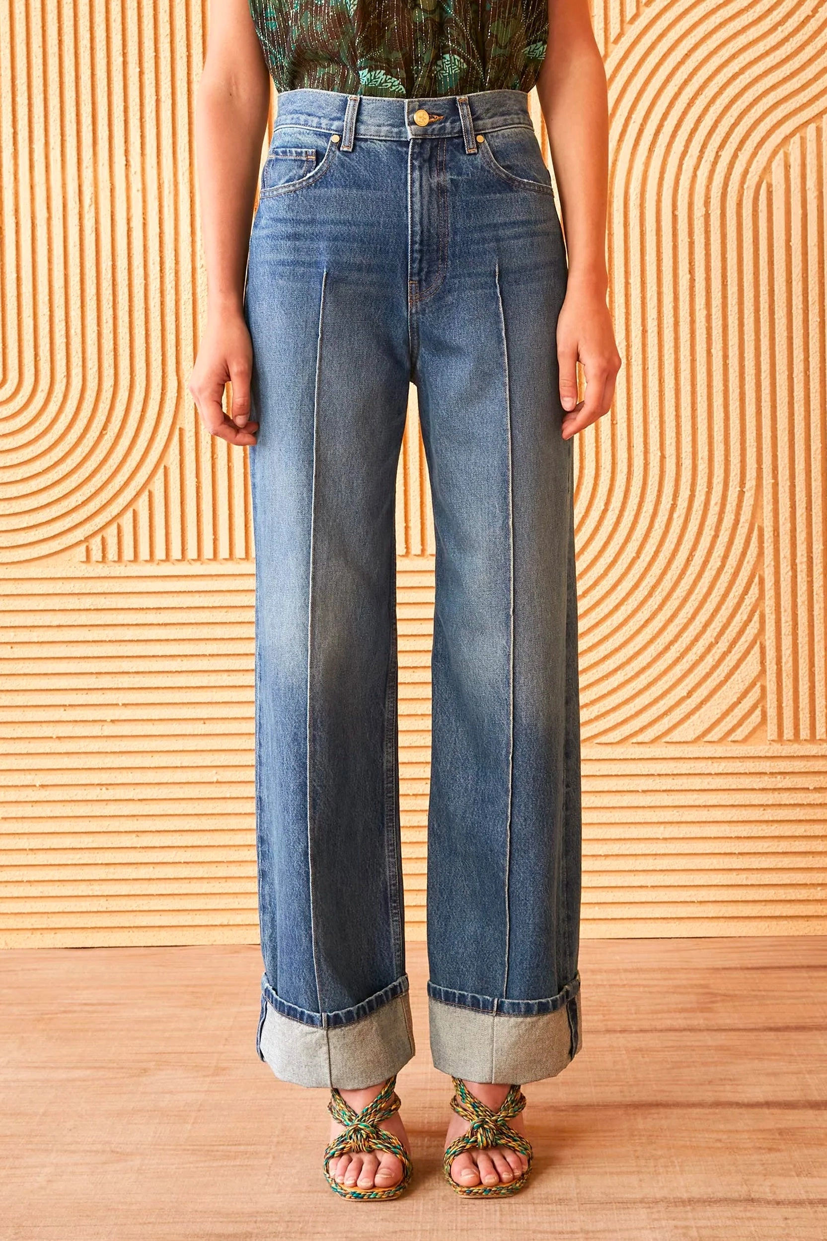 The Genevieve Jean in Classic Denim