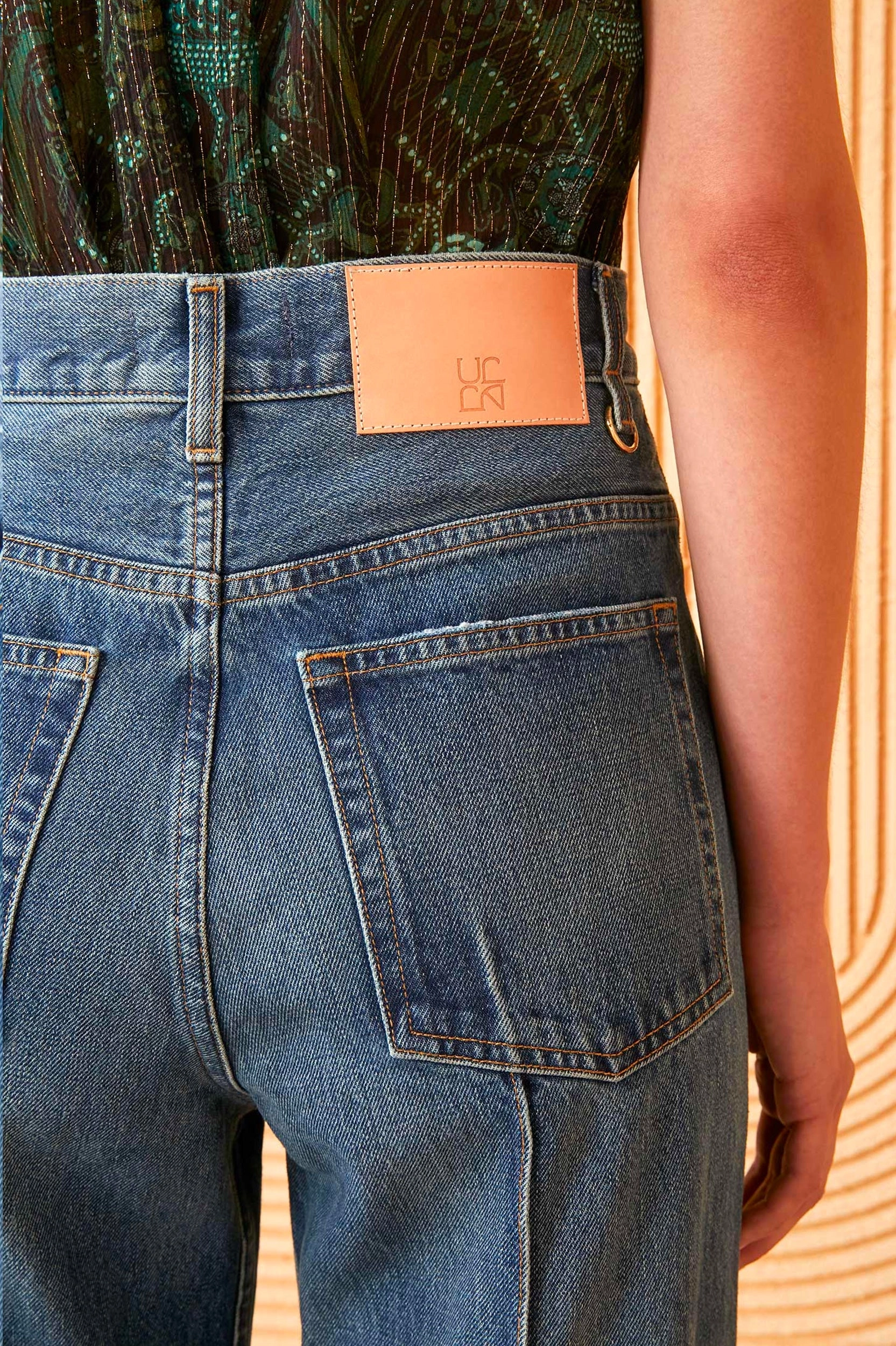 The Genevieve Jean in Classic Denim