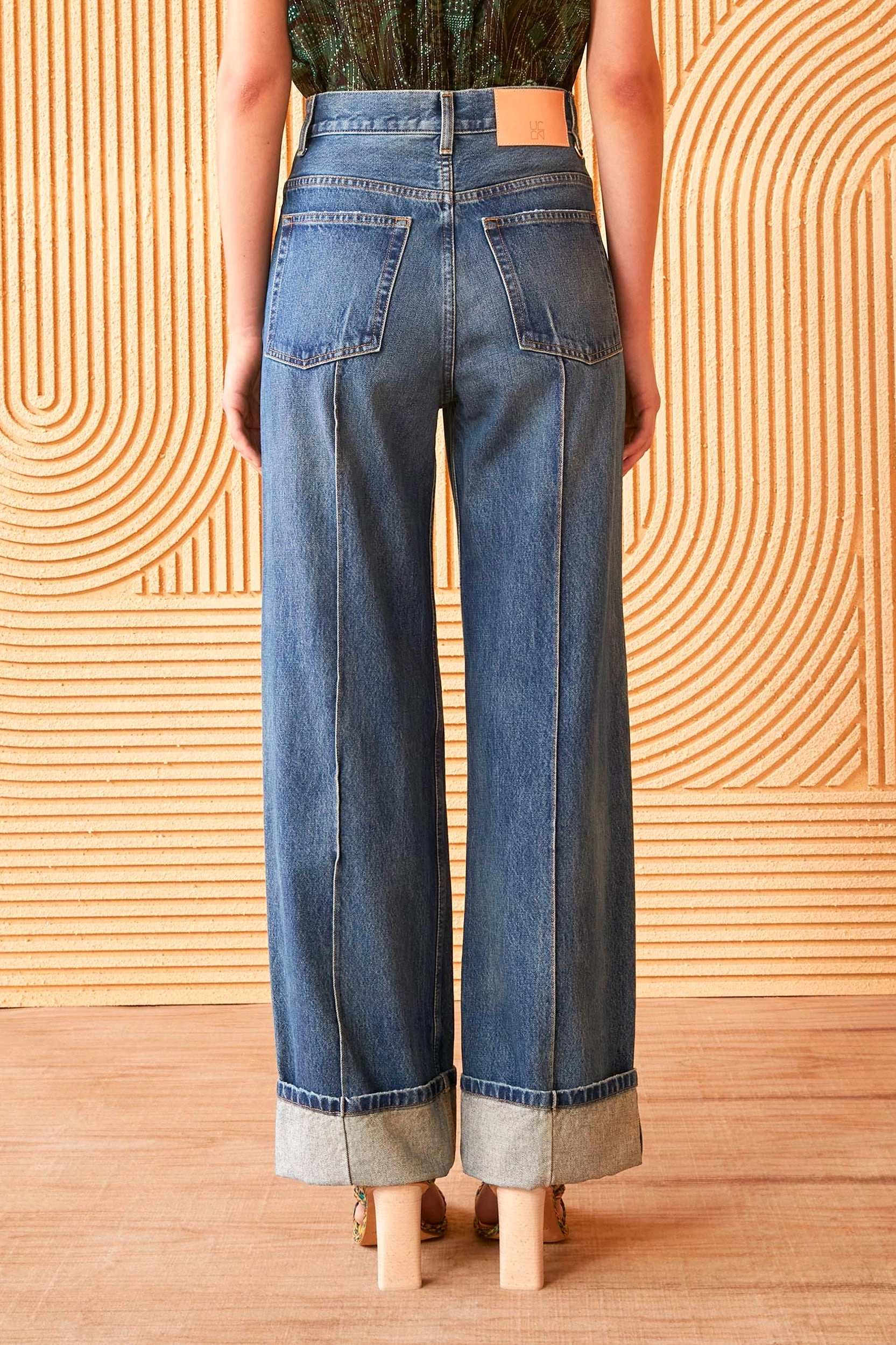 The Genevieve Jean in Classic Denim
