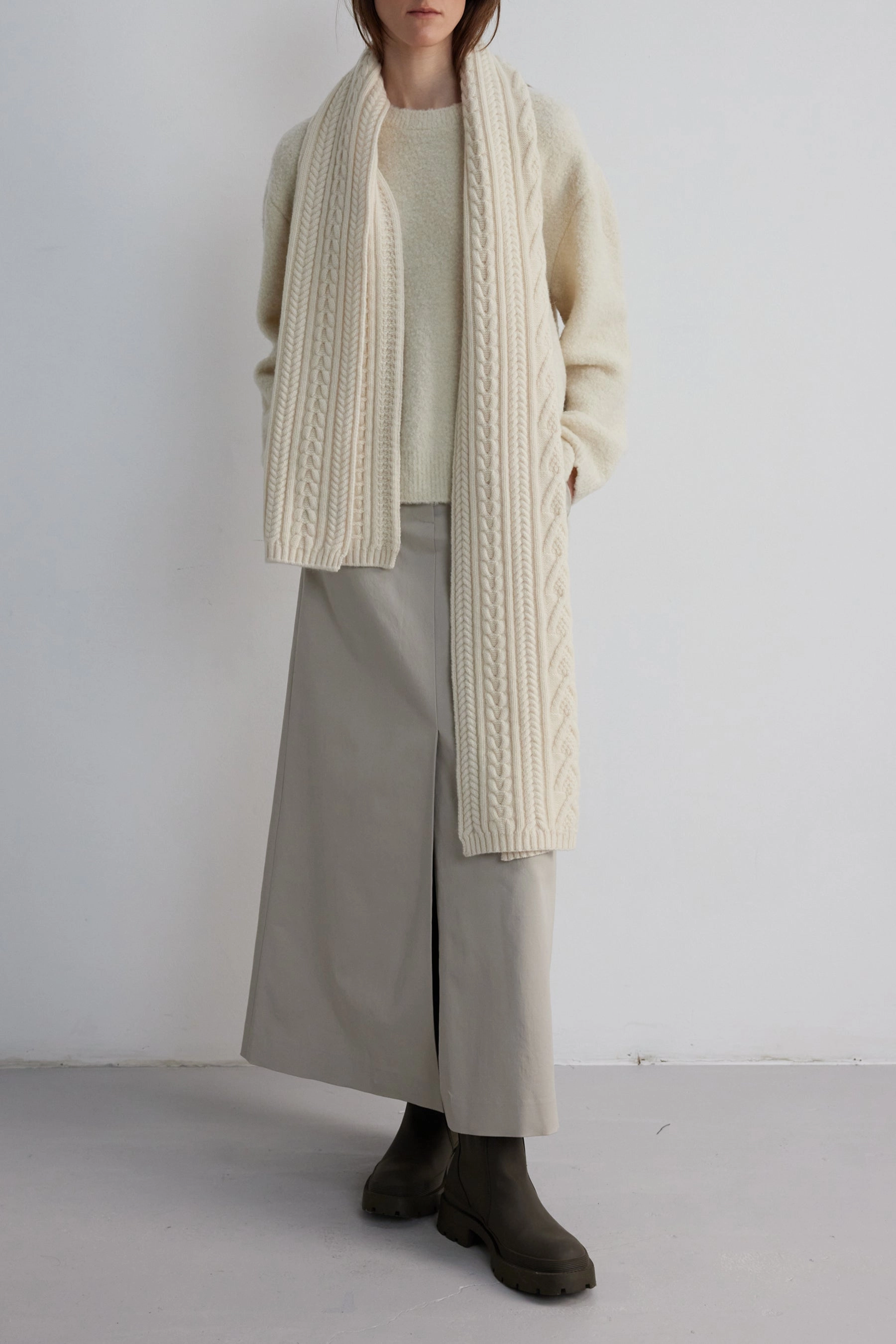 The Loom Max Skirt - Grey