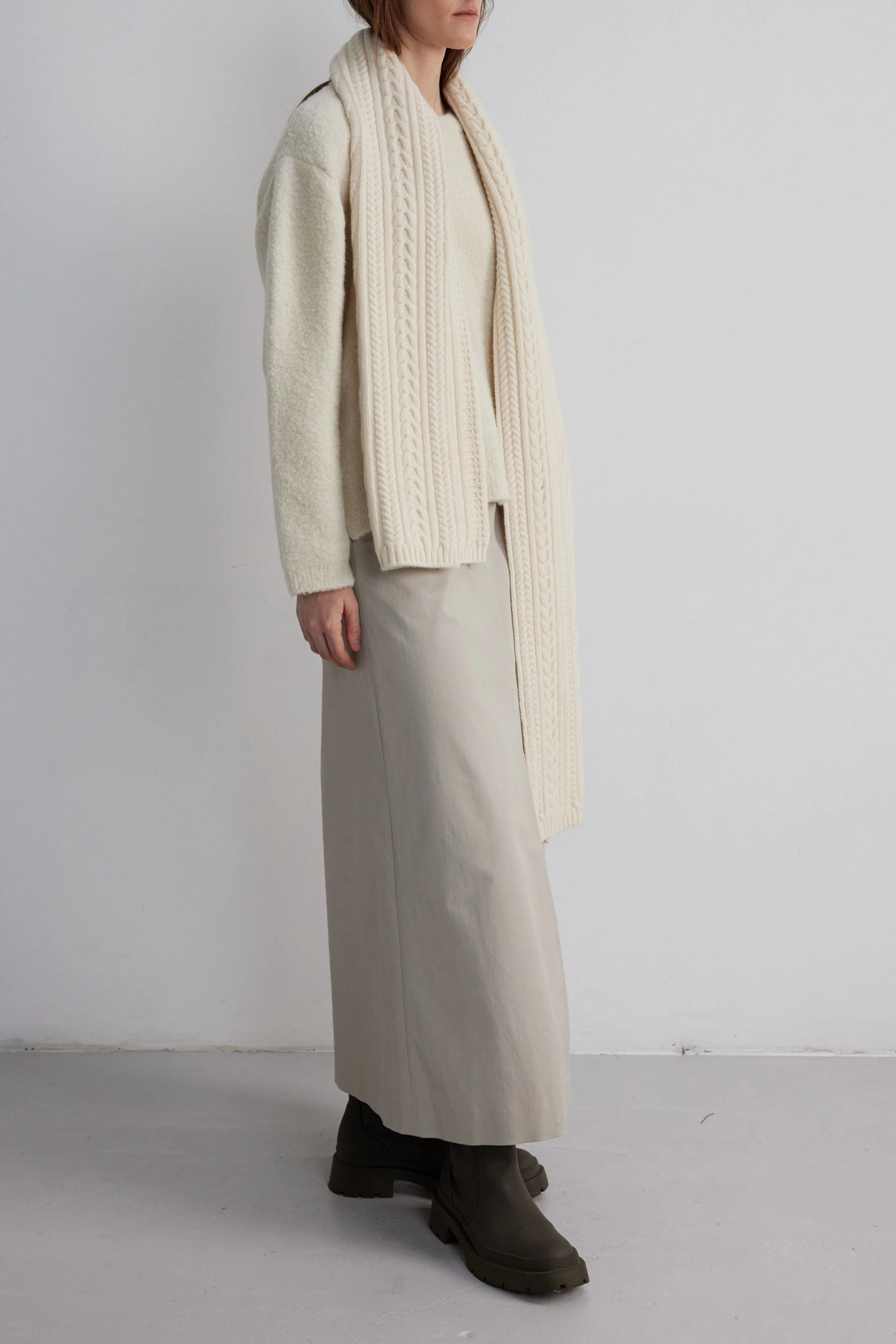 The Loom Max Skirt - Grey