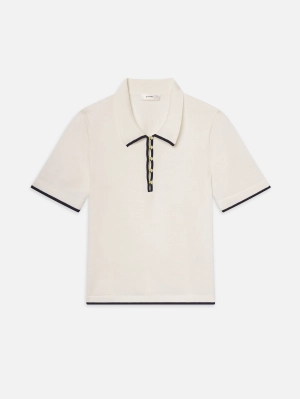 The Sport Polo - Cream Multi