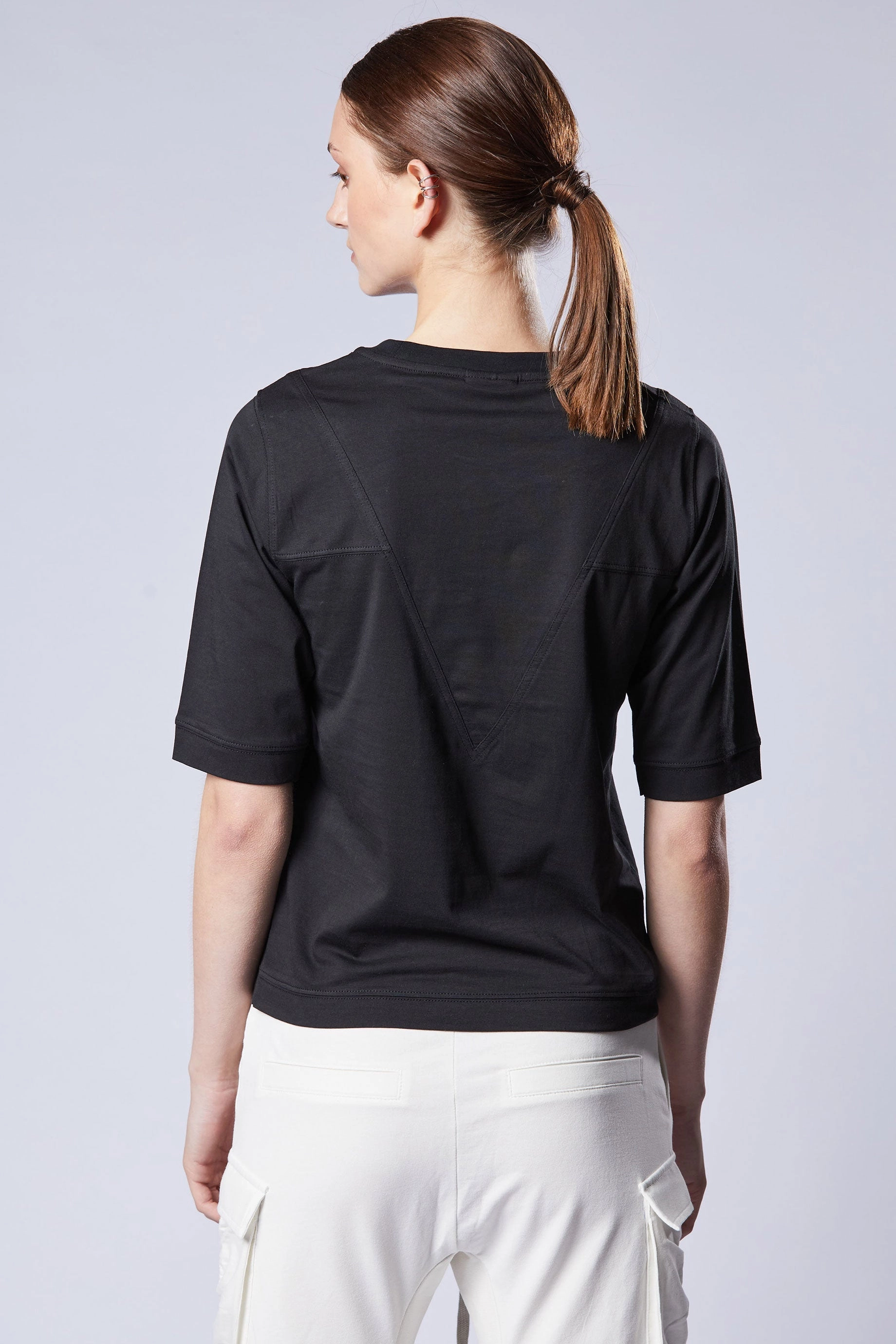 Thom Krom Vee Tee - Black