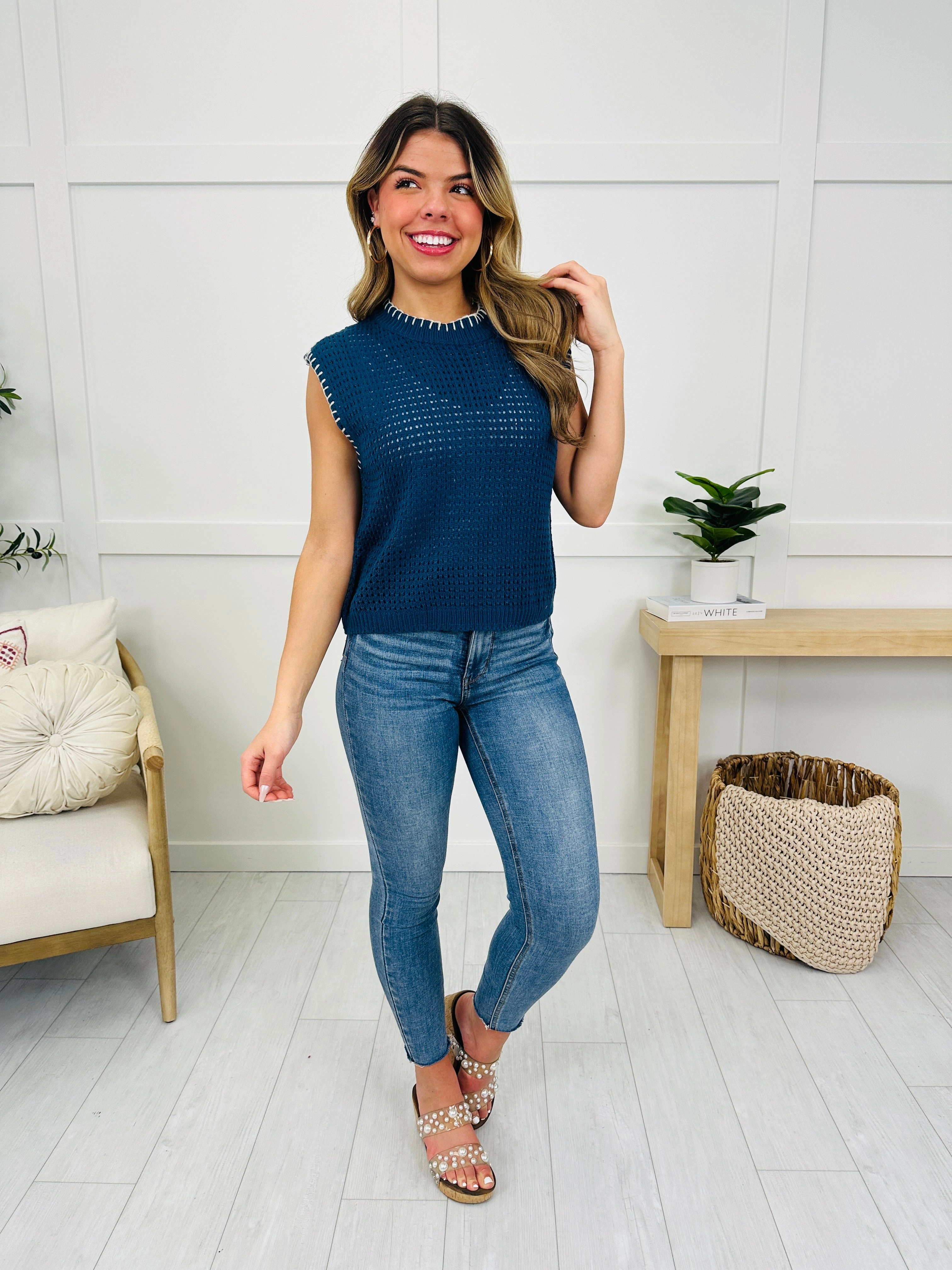 Thread The Line Sweater In Galaxy