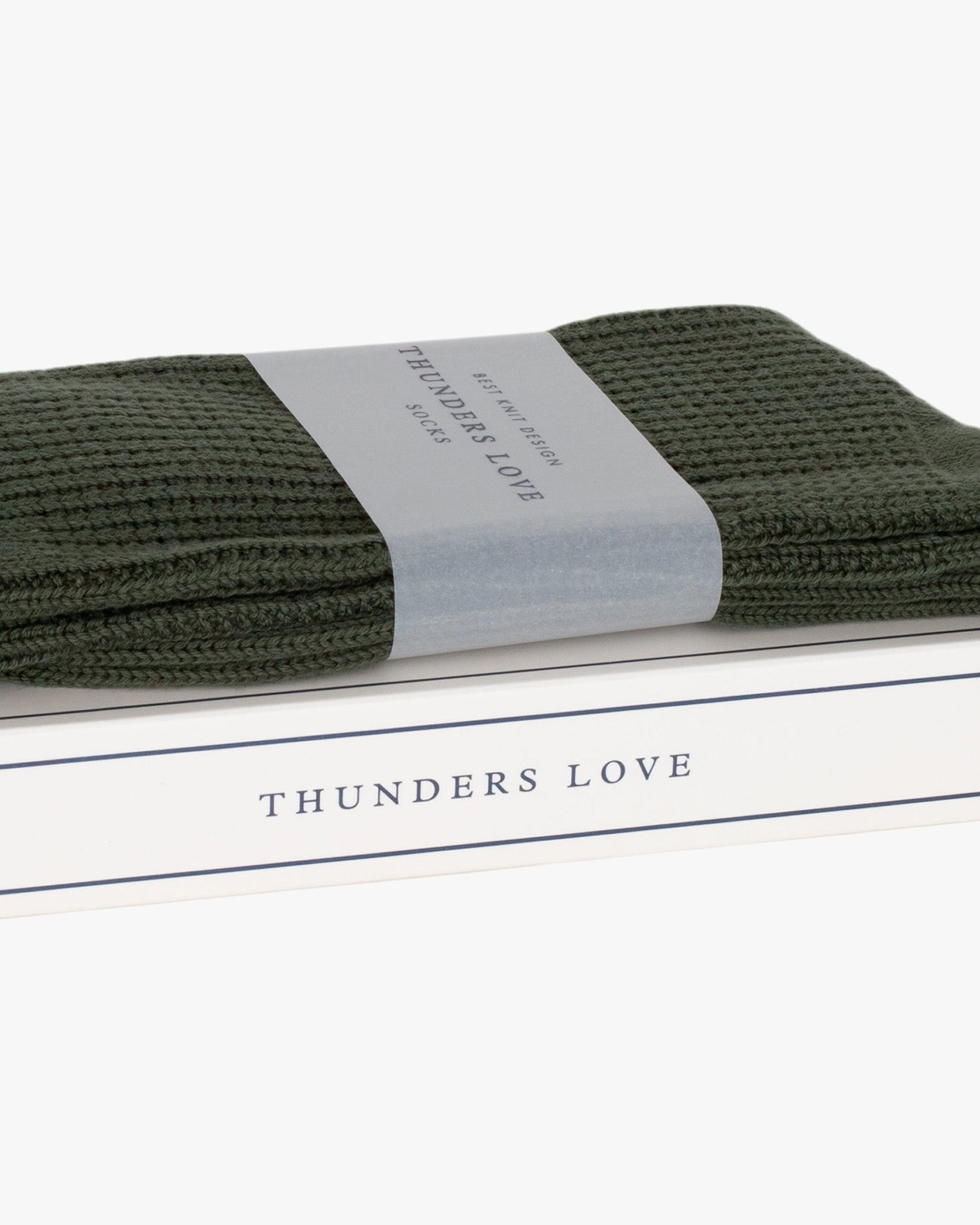 Thunders Love Link Collection Socks - Green