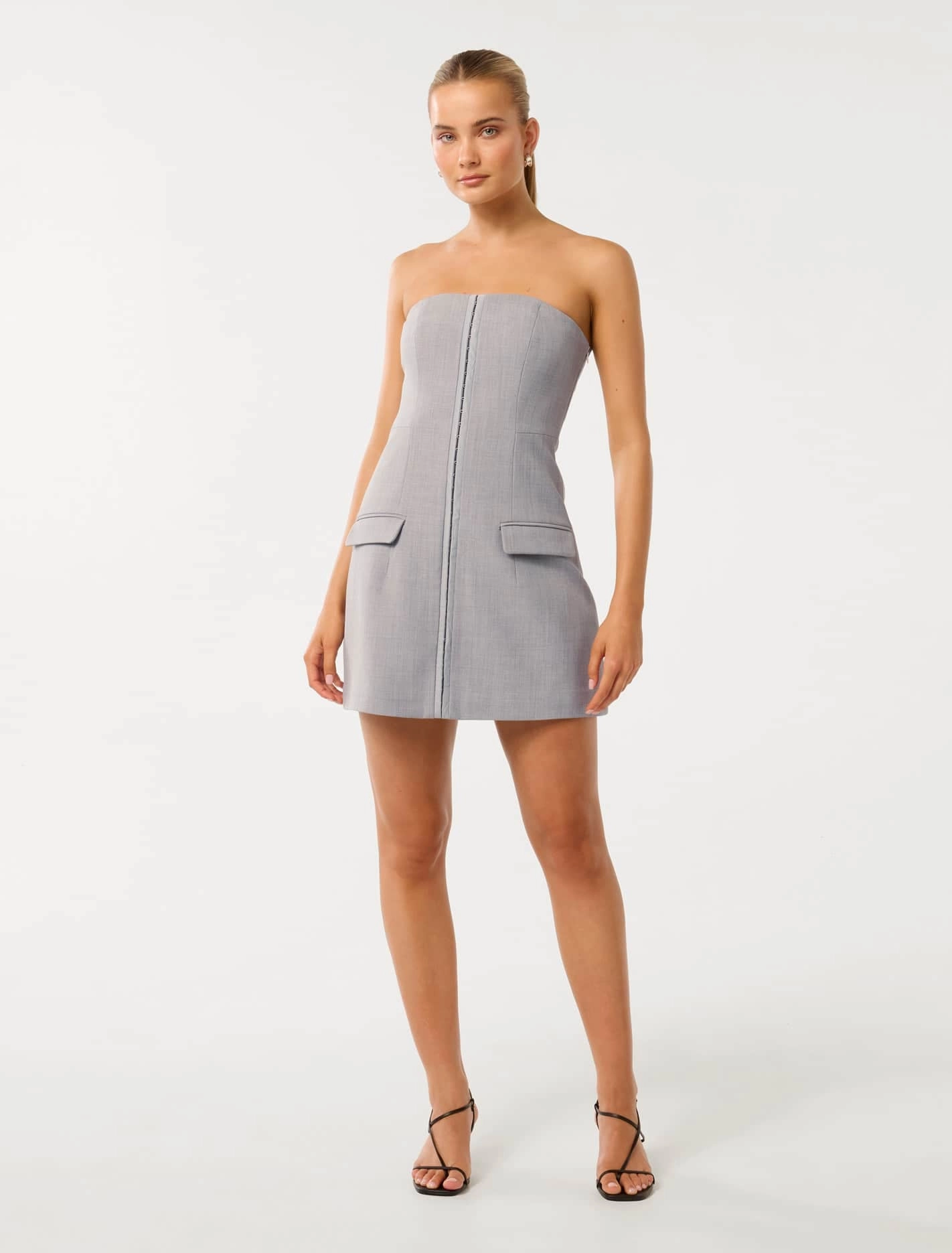 Tilly Hook And Eye Mini Dress