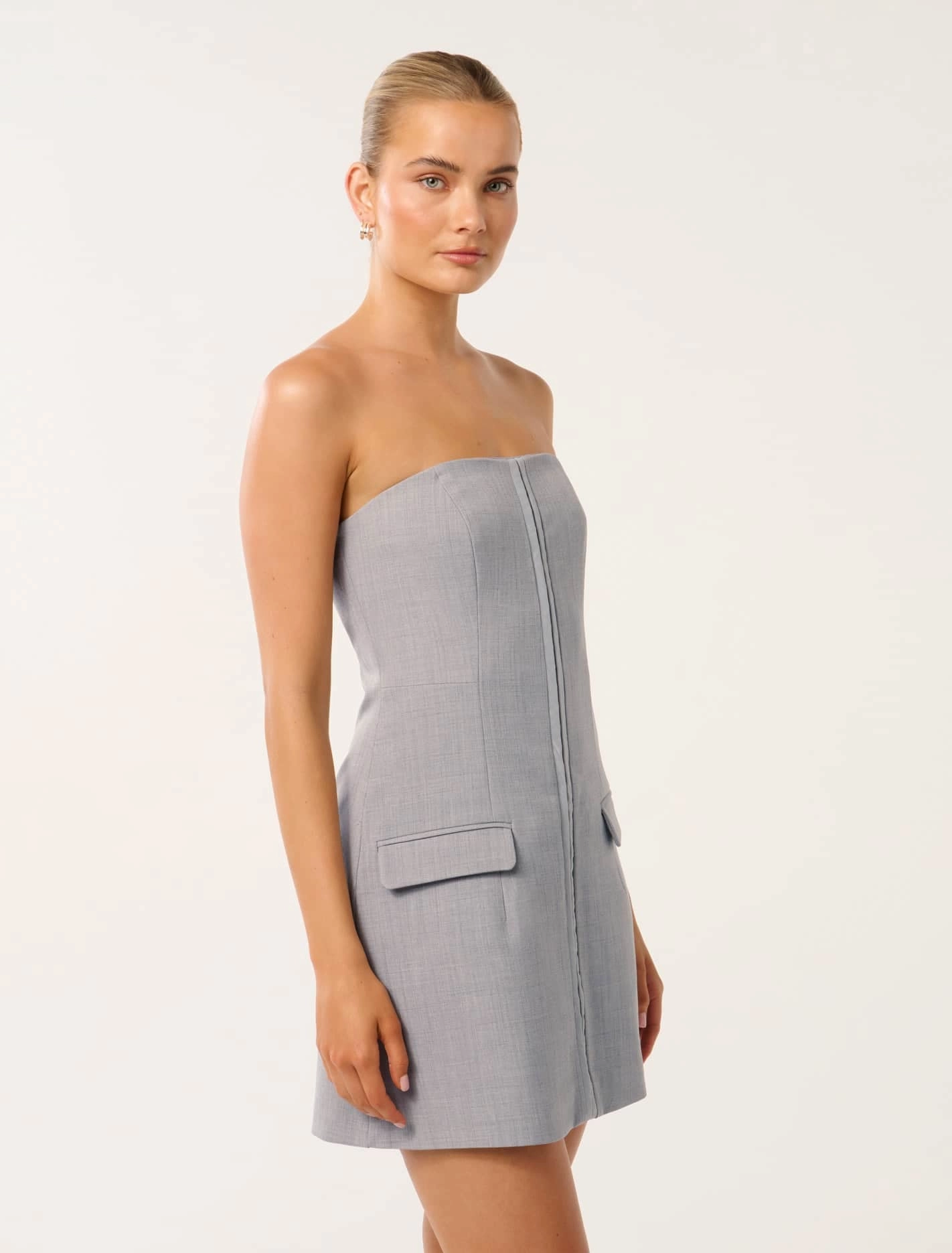 Tilly Hook And Eye Mini Dress