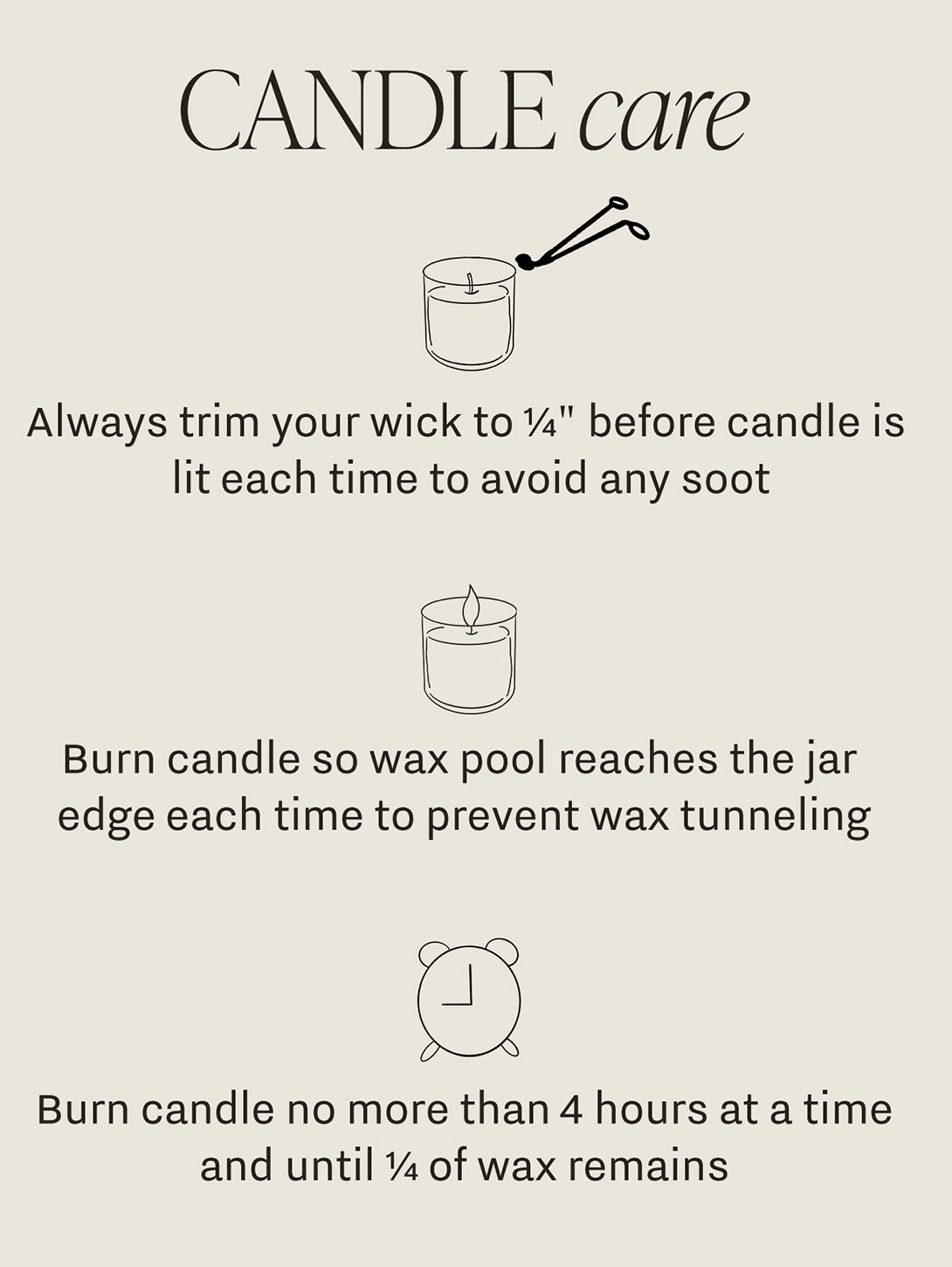 Tinted Glass Soy Candle - Sunday Brunch