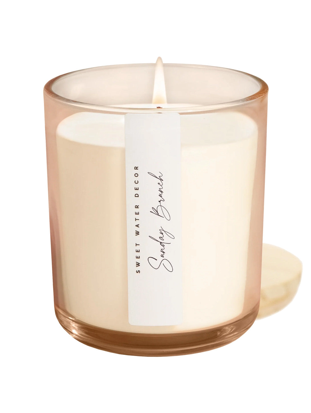 Tinted Glass Soy Candle - Sunday Brunch