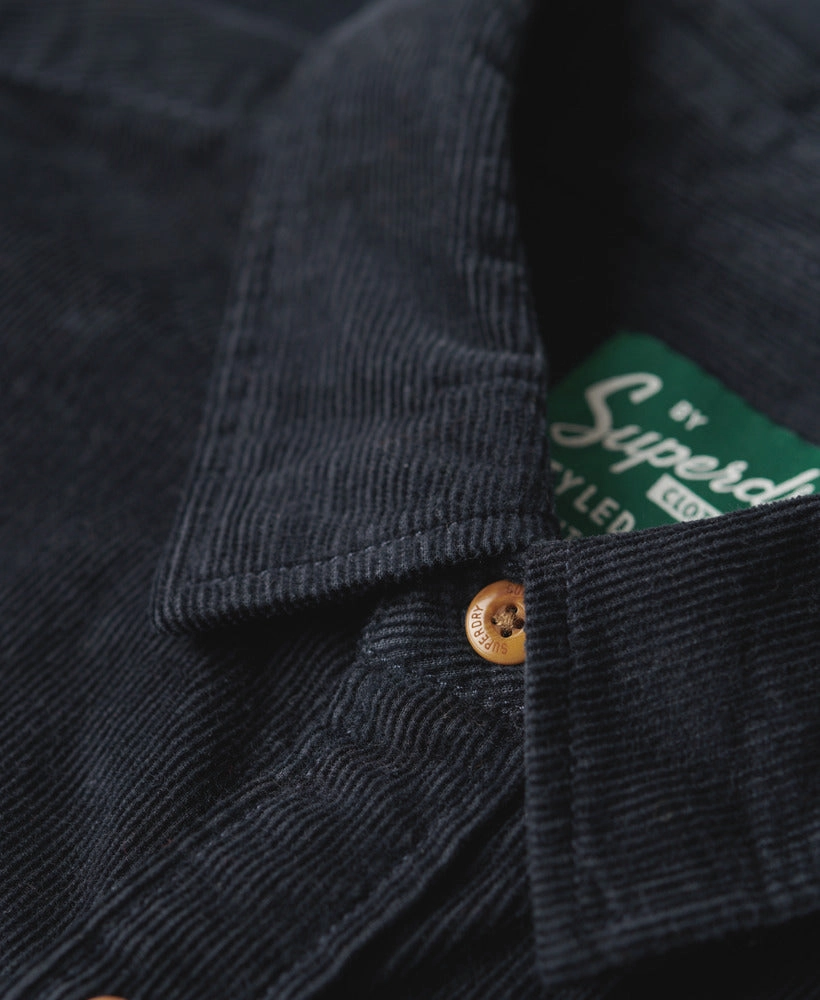 Trailsman Relaxed Fit Corduroy Shirt | Eclipse Navy