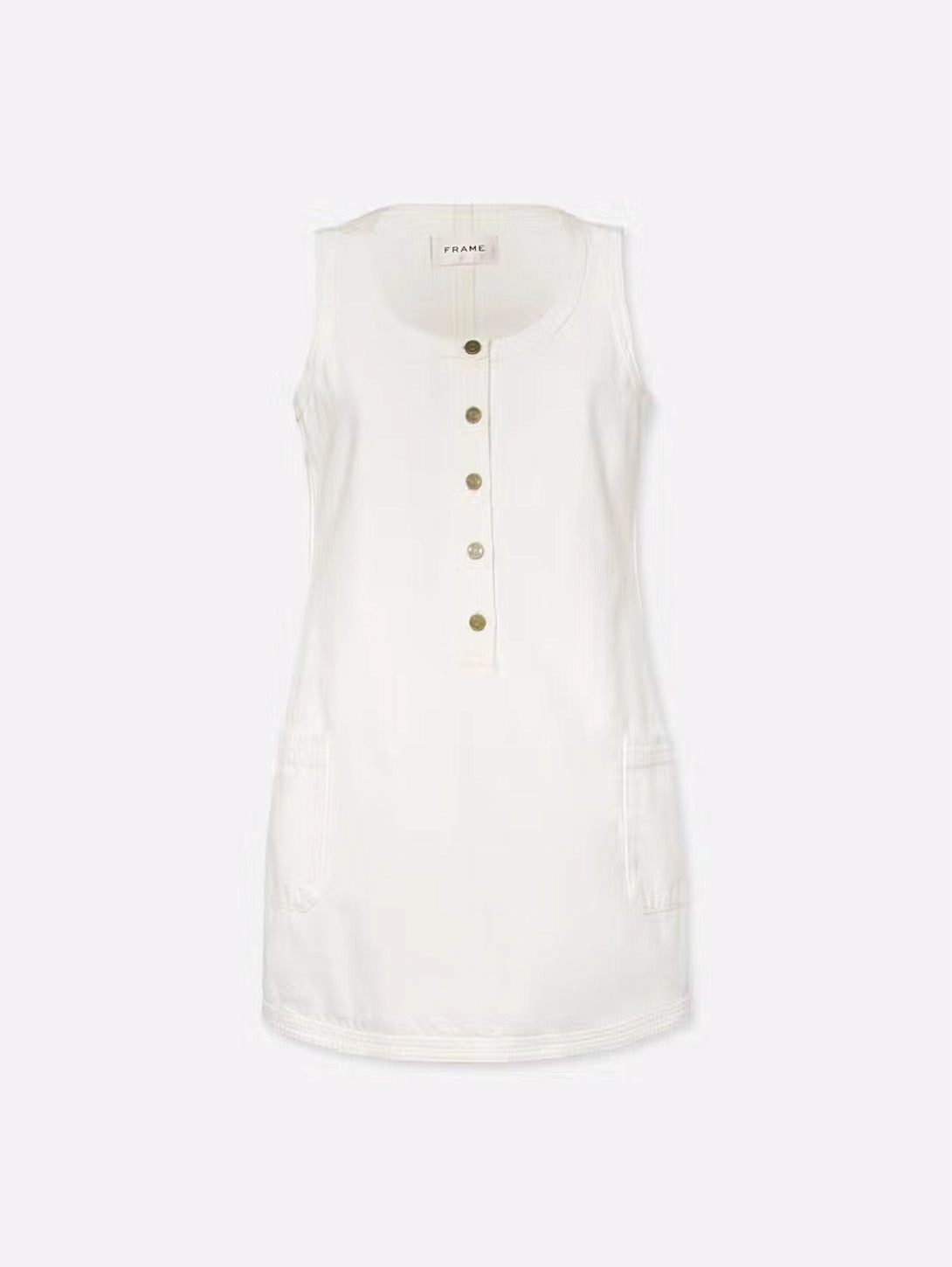 Trapunto Pocket Dress - Au Natural Clean