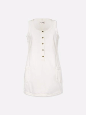 Trapunto Pocket Dress - Au Natural Clean