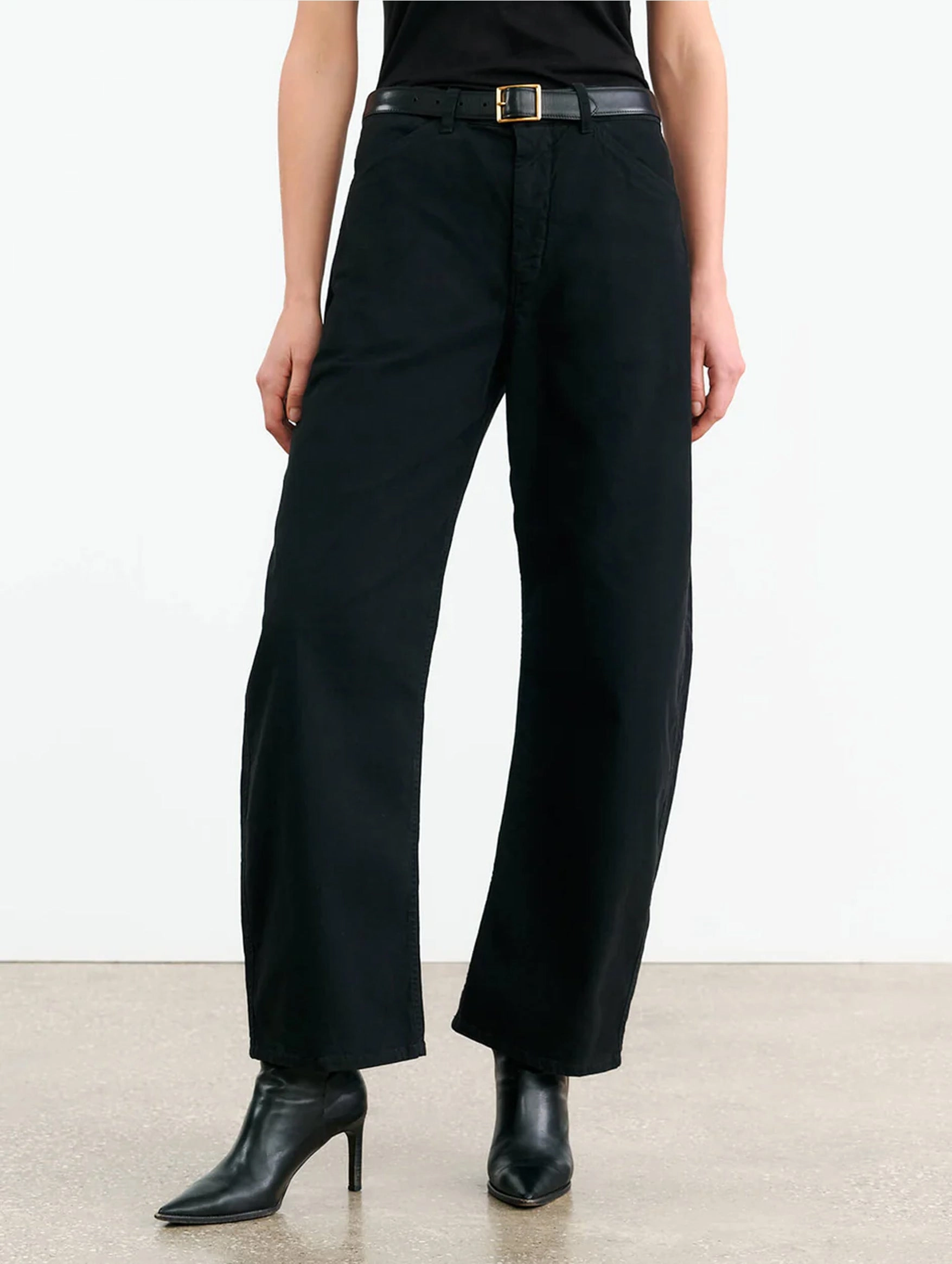Tribeca Pant in Jet Black