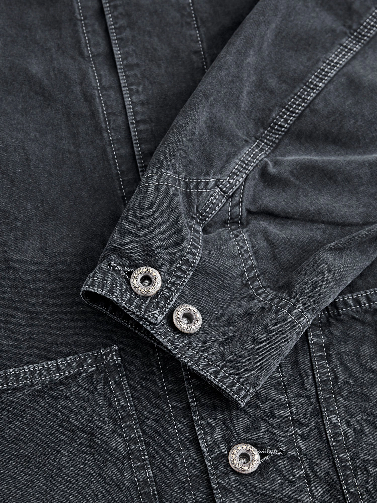 Tusser Coverall in Black