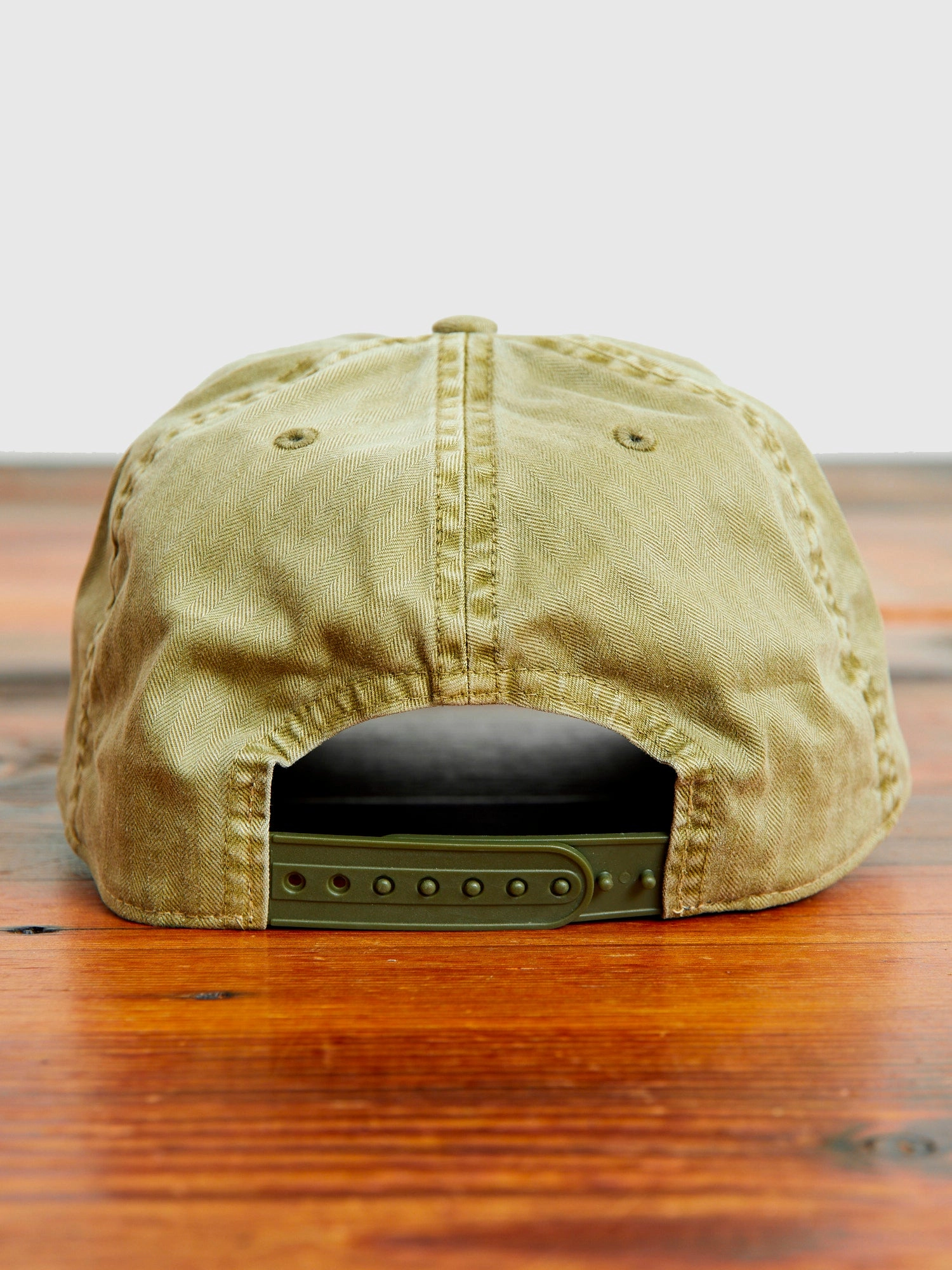 Twill Baseball Cap in Brewster Green