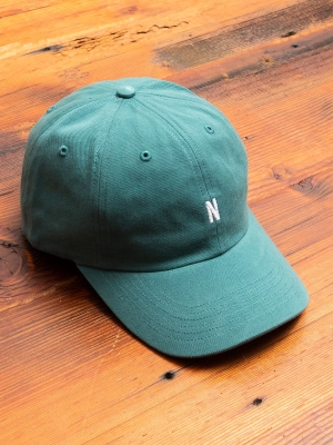 Twill Sports Cap in Sea Blue