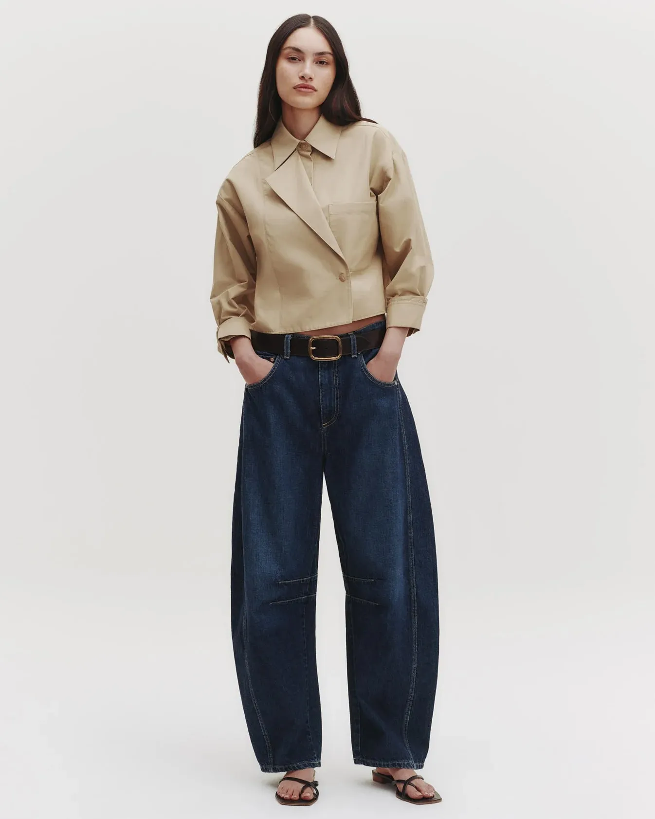 TWP - New Barrel Denim Jean in Dark Wash