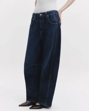 TWP - New Barrel Denim Jean in Dark Wash